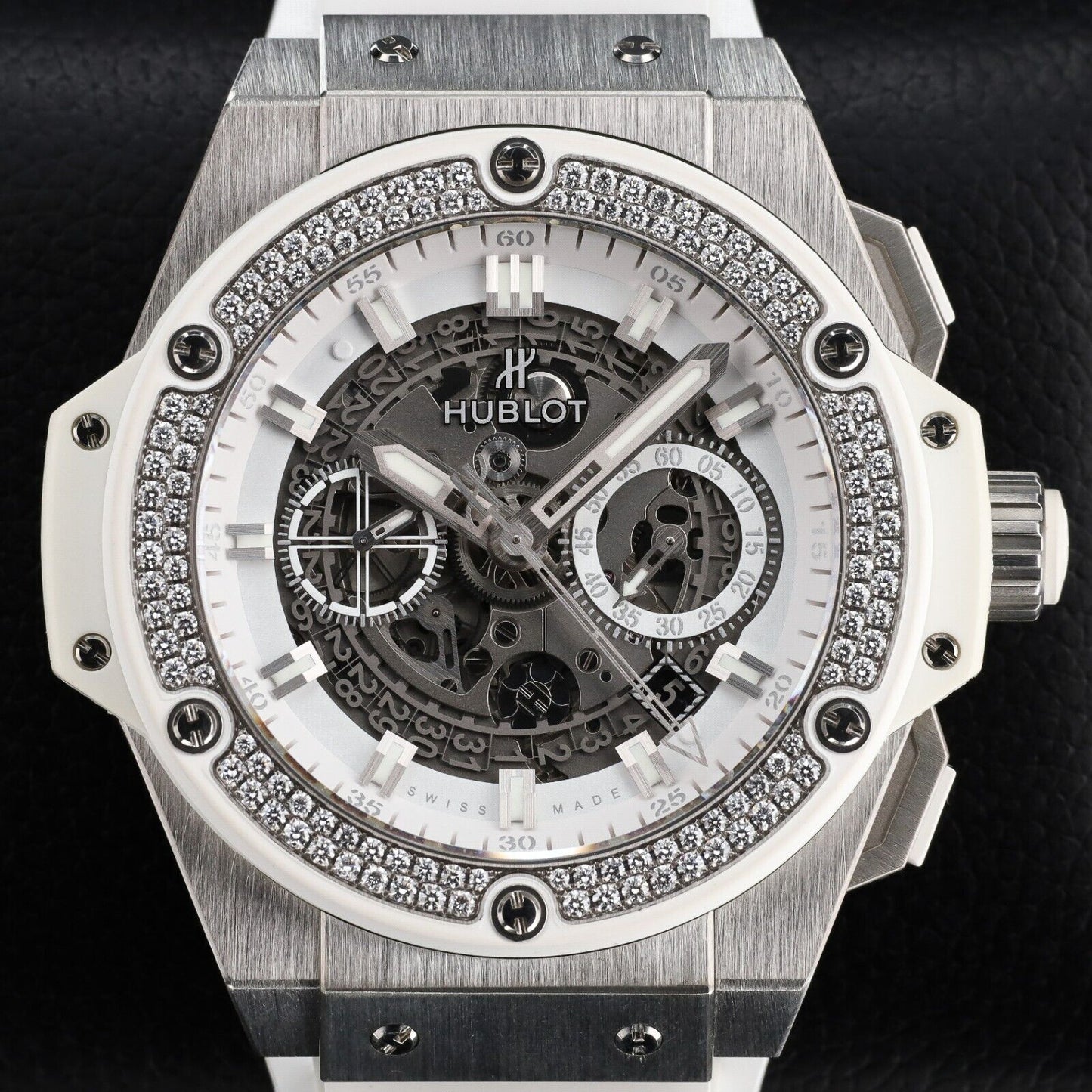 Hublot King Power Skeleton Men's Watch - 701.NE.0127.GR