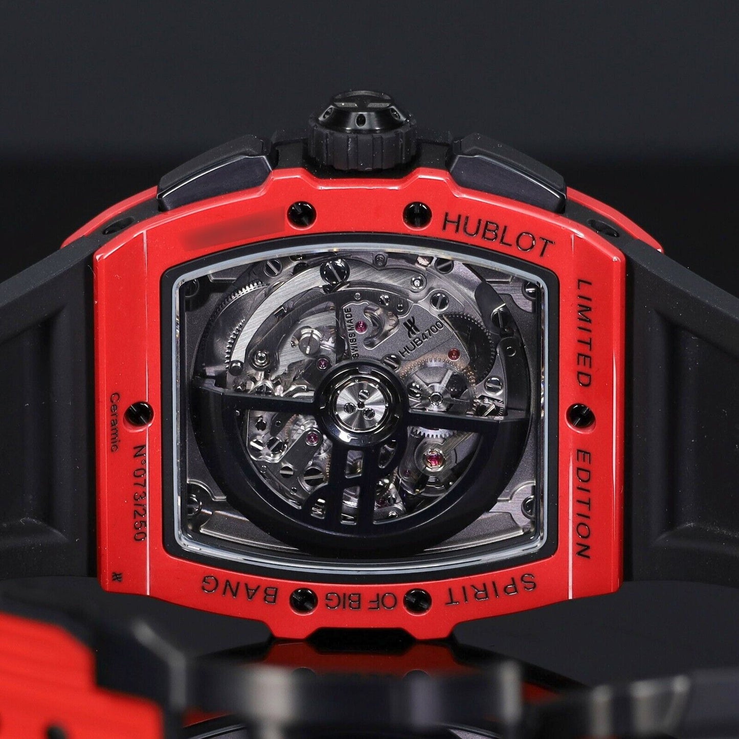 Hublot Spirit of Big Bang "Red Magic" 42mm Red Ceramic Skeleton- 642.CF.0113.RX