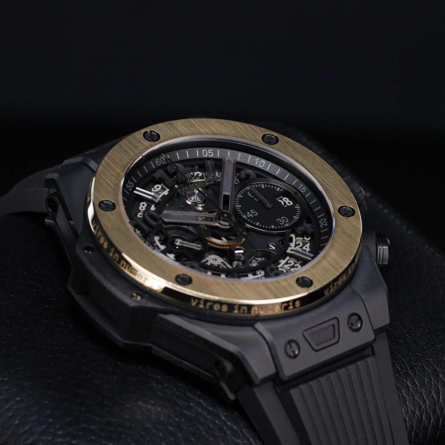 Hublot Big Bang Unico Ledger 42 Ceramic Skeletonized Dial- 441.COA.1140.RX.LDG22