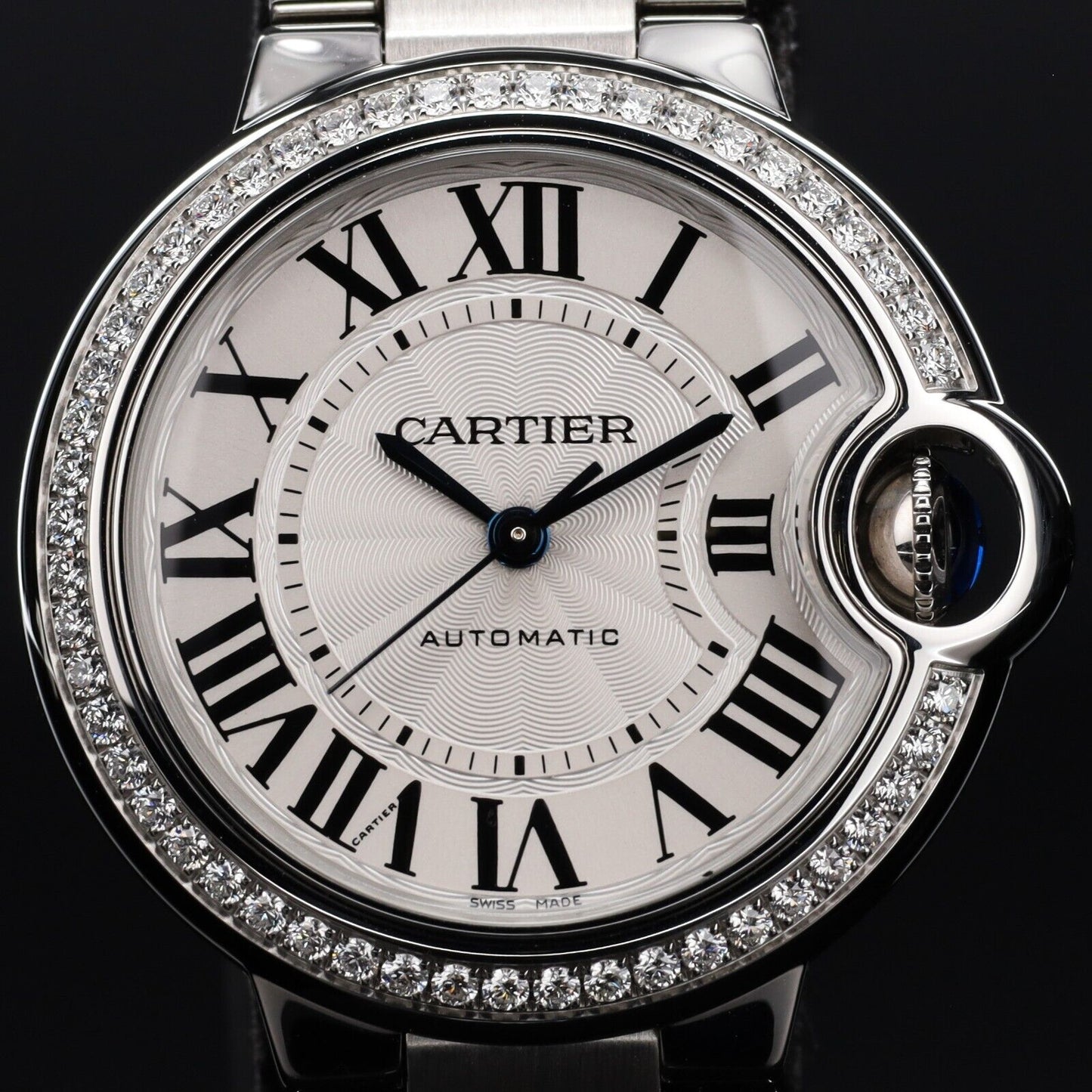 Cartier Ballon Bleu Silver Women's Watch - W4BB0023