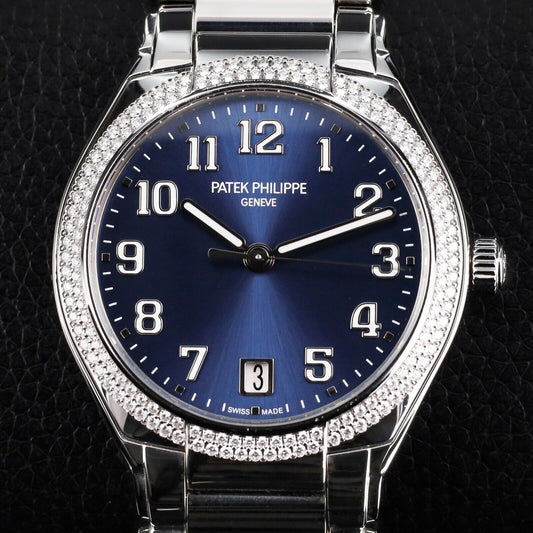 Patek Philippe Twenty 4 Blue Sunburst Women's Watch - 7300/1200A-001