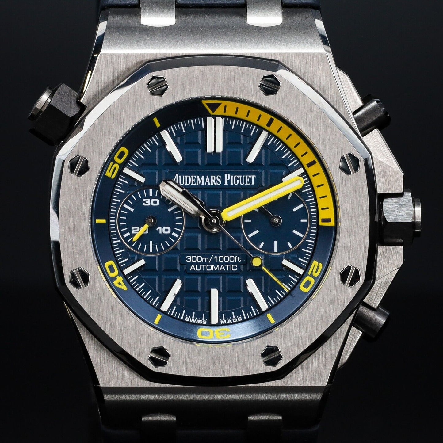 Audemars Piguet Royal Oak Offshore 42 Blue Men's Watch - 26703ST.OO.A027CA.01