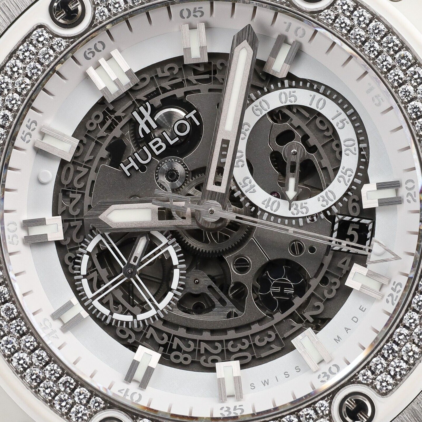 Hublot King Power Skeleton Men's Watch - 701.NE.0127.GR