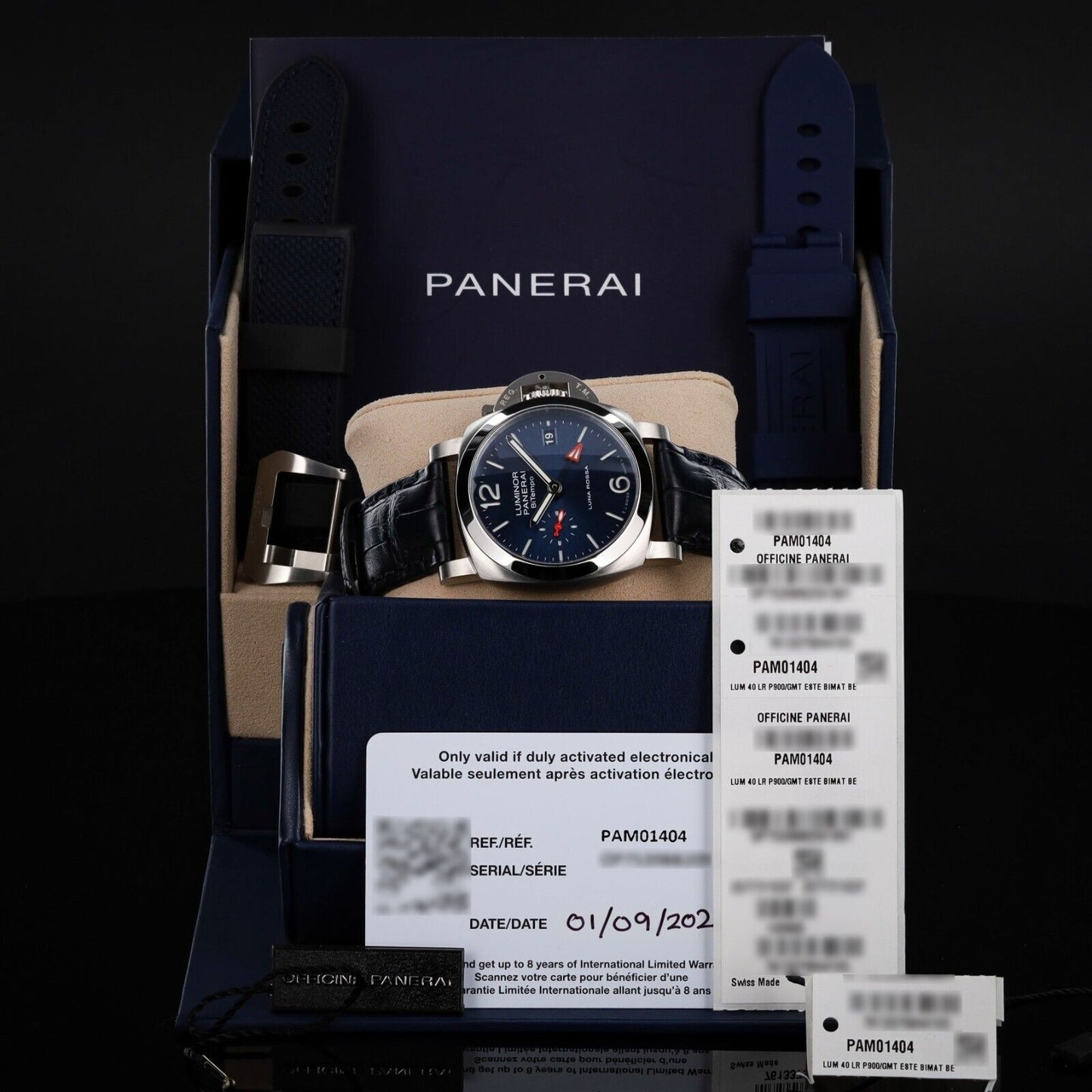 Panerai Luminor Quaranta Bitempo Luna Rossa - PAM01404