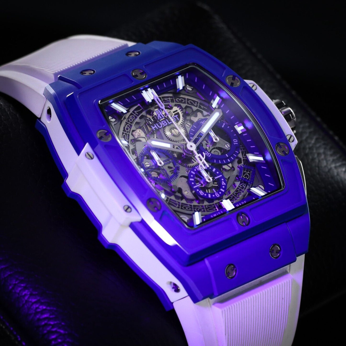 Hublot Big Bang Blue Skeletonized Men's Watch - 641.EX.5129.LR