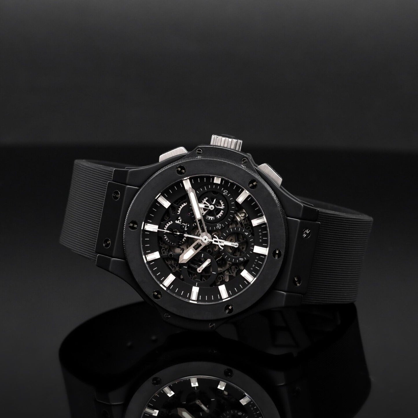 Hublot Big Bang Men's Black Watch Skeletonized Dial - 311.CI.1170.GR