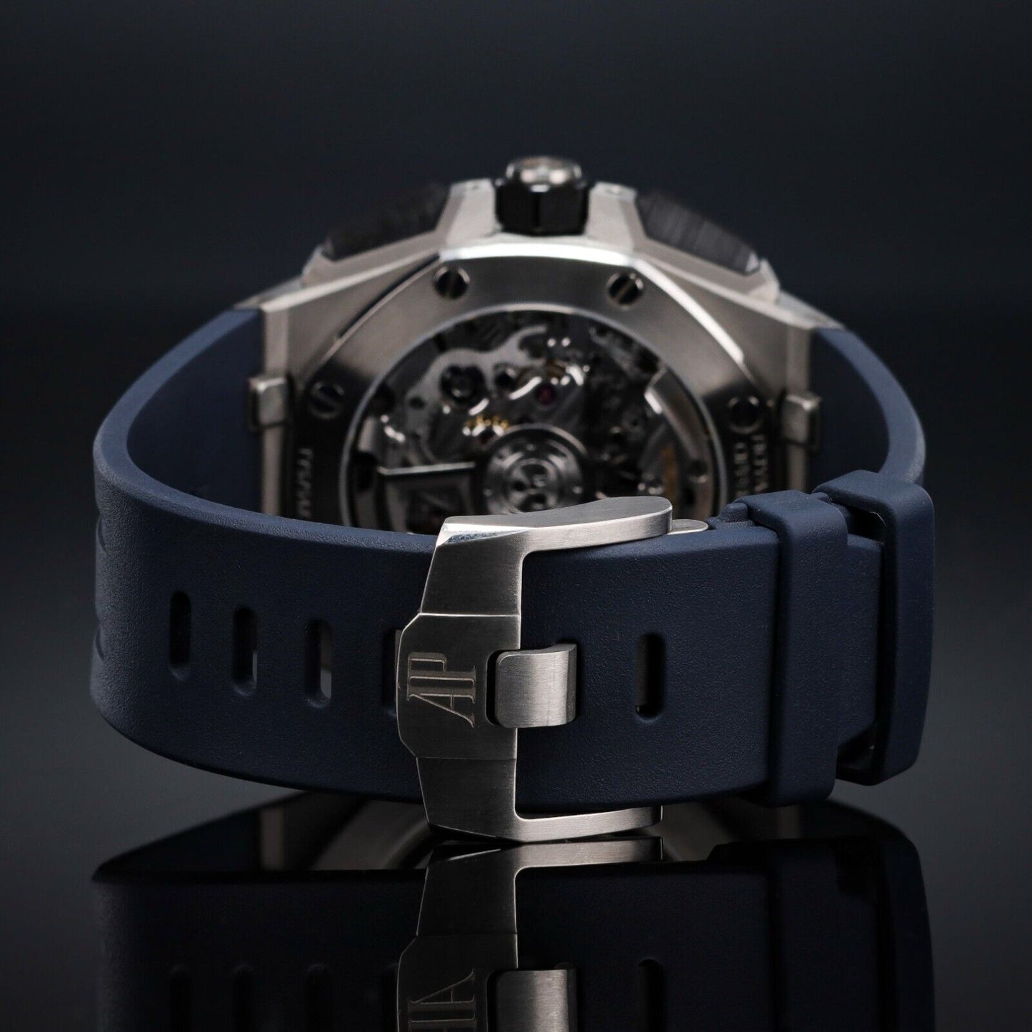 Audemars Piguet Royal Oak Offshore Blue Men's Watch - 26420TI.OO.A027CA.01