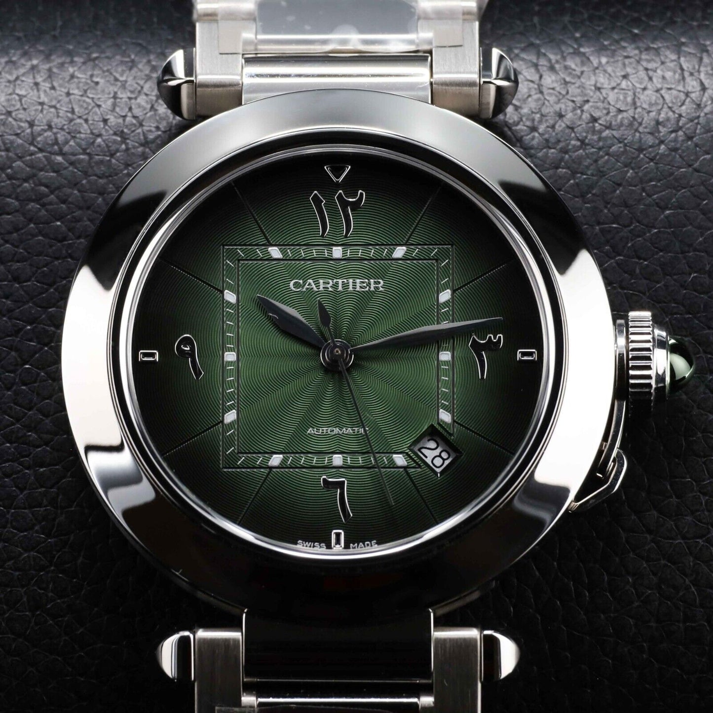 Cartier Pasha Green Dial-WSPA0022