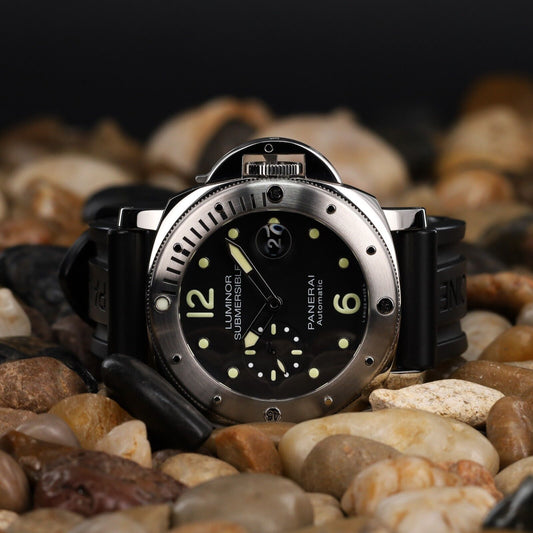 Panerai Luminor Submersible 44mm Men's Black Watch - PAM01024