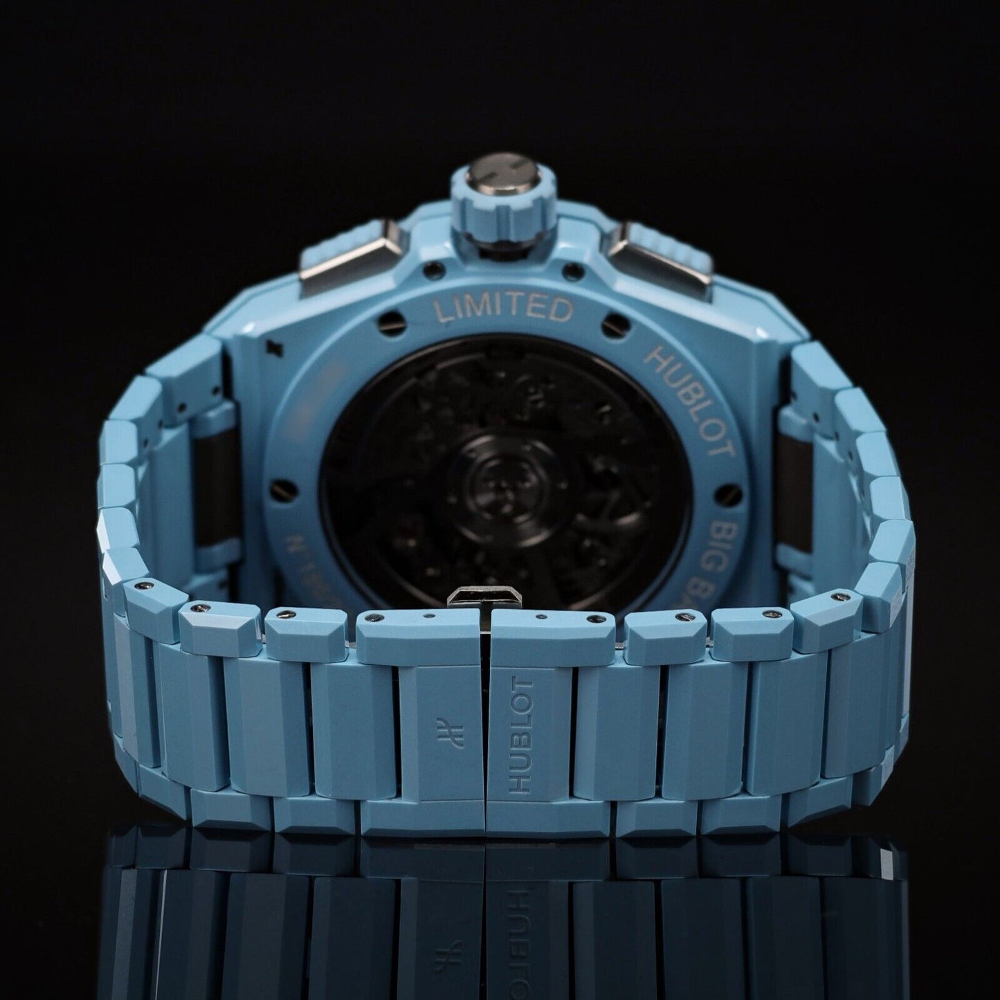 Hublot Big Bang Integrated Sky Blue Ceramic - 451.EX.5120.EX