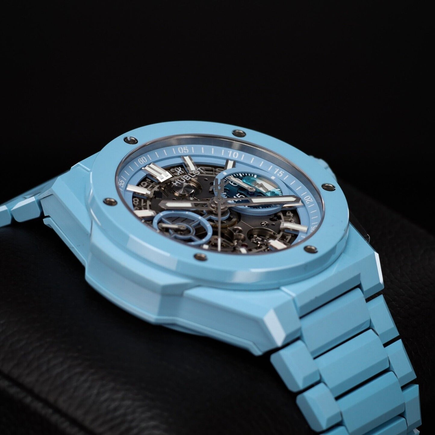 Hublot Big Bang Integrated Sky Blue Ceramic - 451.EX.5120.EX