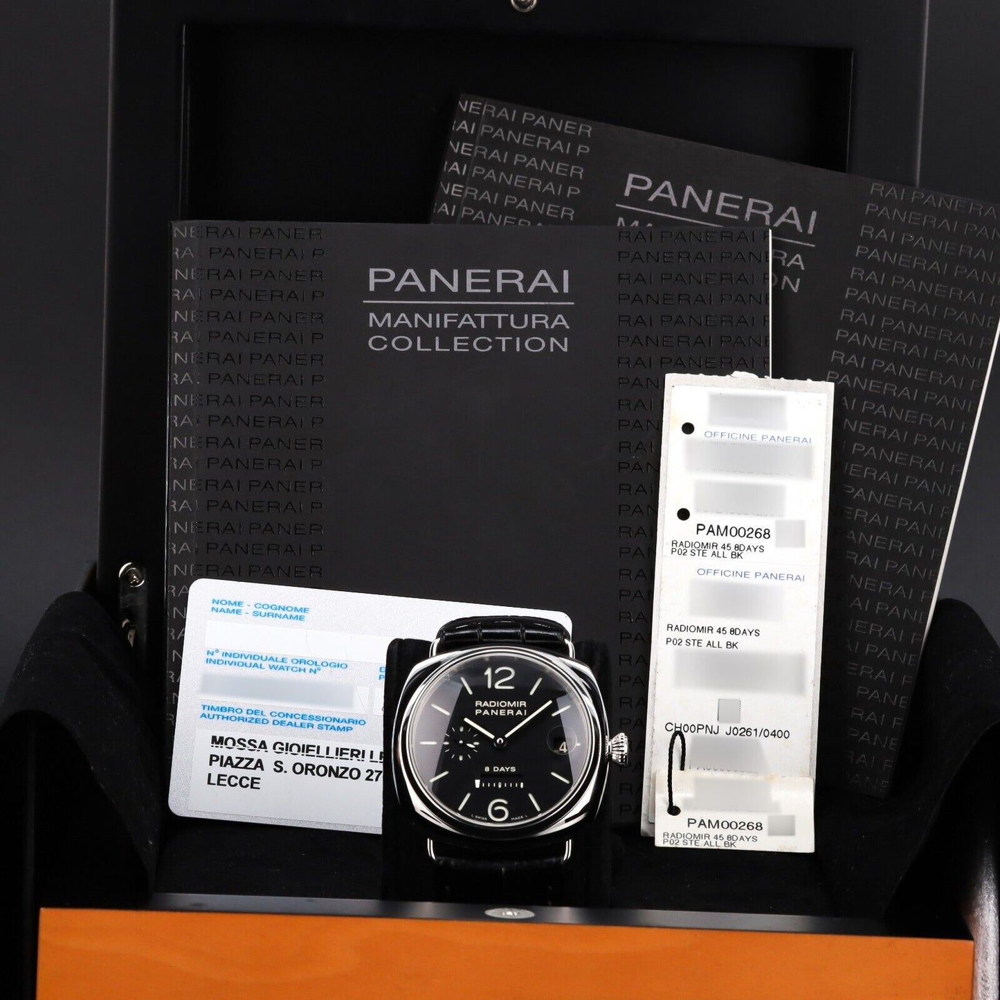 Panerai Radiomir 45mm Men's Black Watch - PAM00268