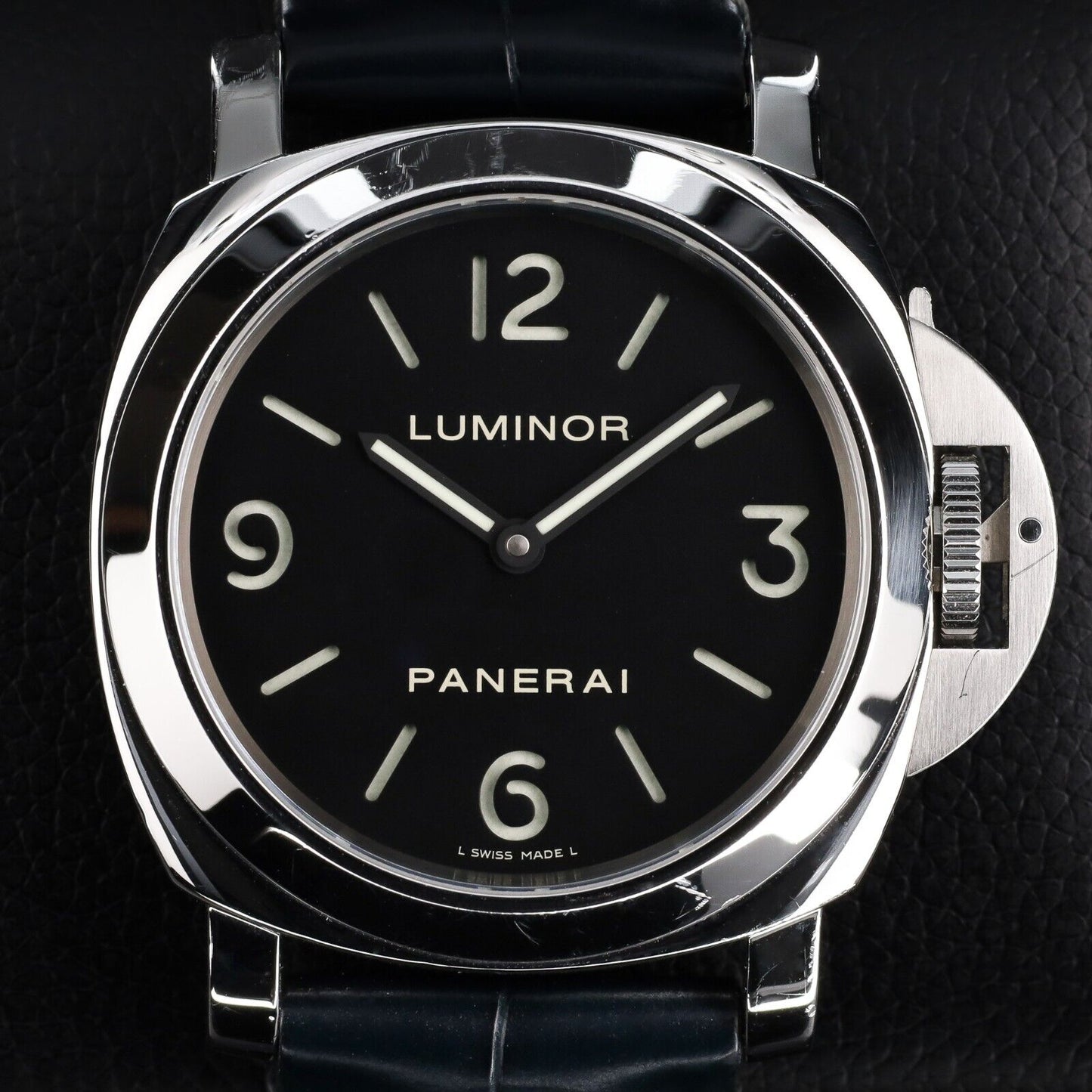 Panerai Luminor Silver Unisex Adult Watch - PAM00112