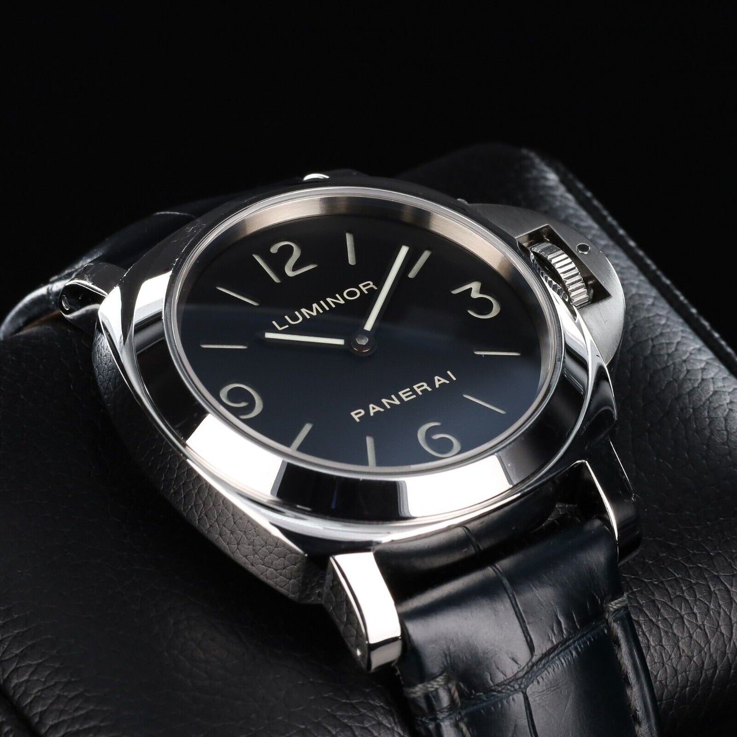 Panerai Luminor Silver Unisex Adult Watch - PAM00112