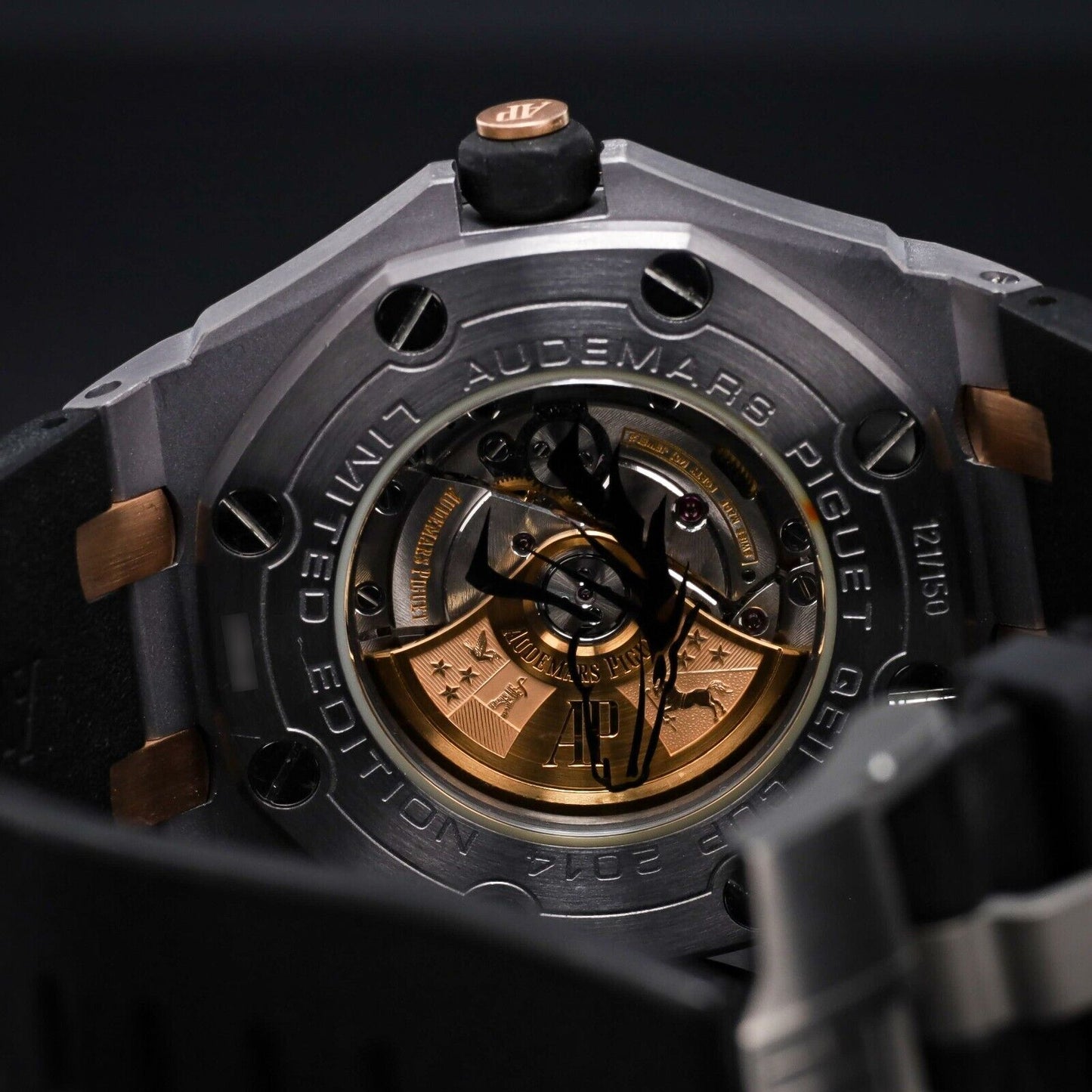 Audemars Piguet Royal Oak Offshore Diver 42 Rose Gold Grey -15709TR.OO.A005CR.01