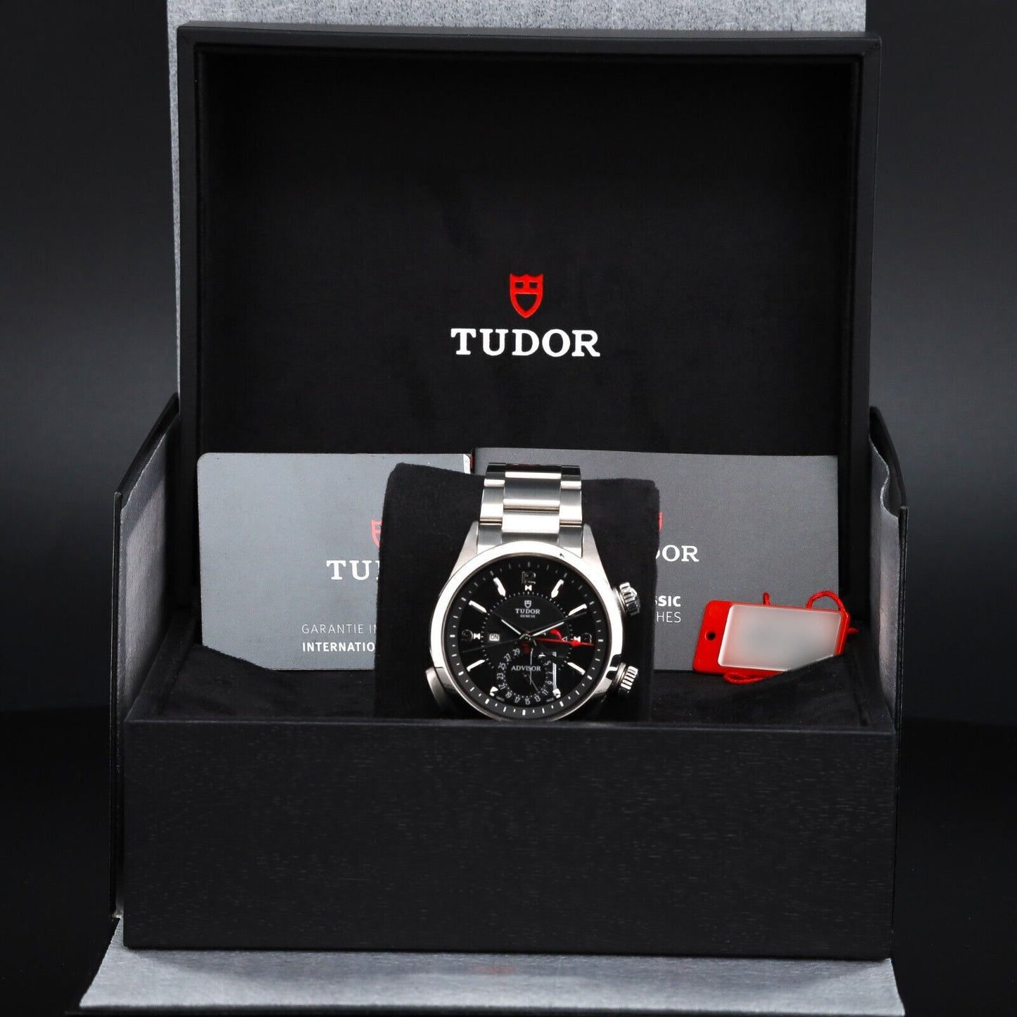 Tudor Heritage Advisor Steel Black Dial 42mm-79620TN