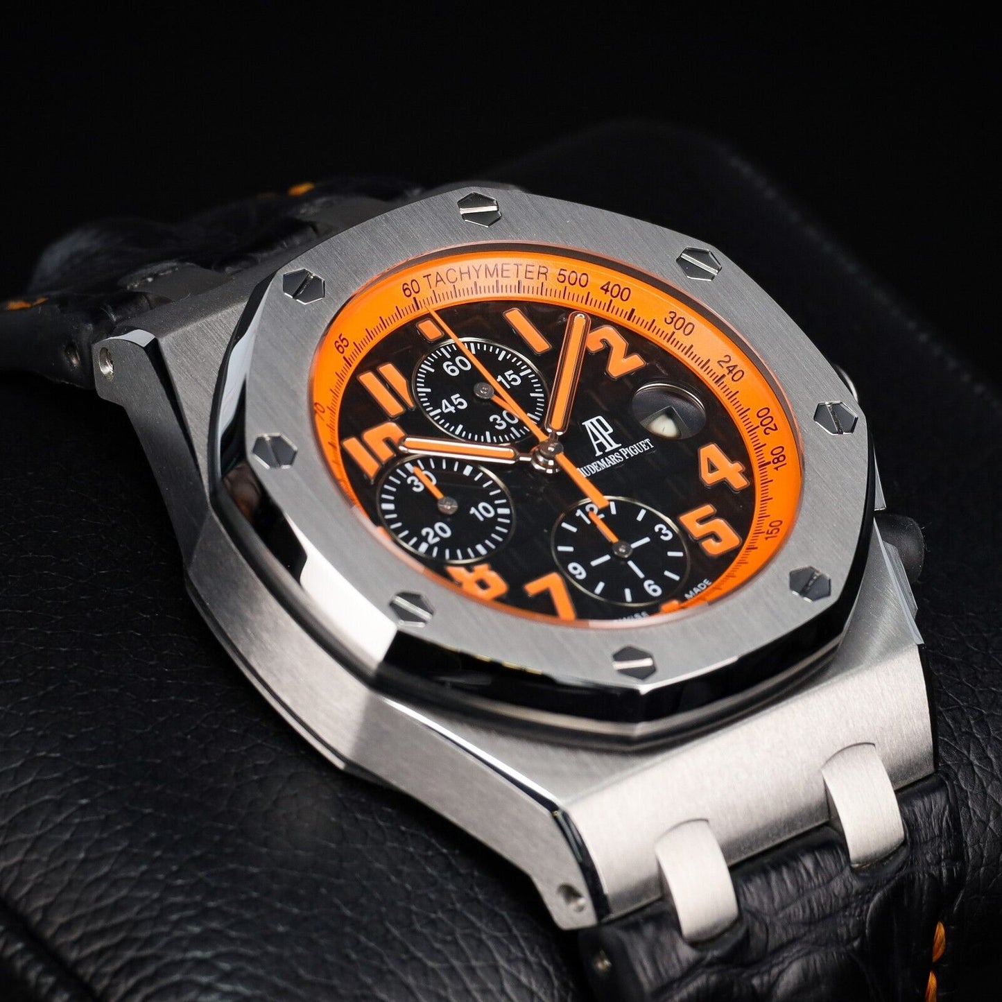 Audemars Piguet Royal Oak Offshore Black/Orange Men's Watch -26170ST.OO.D101CR.0