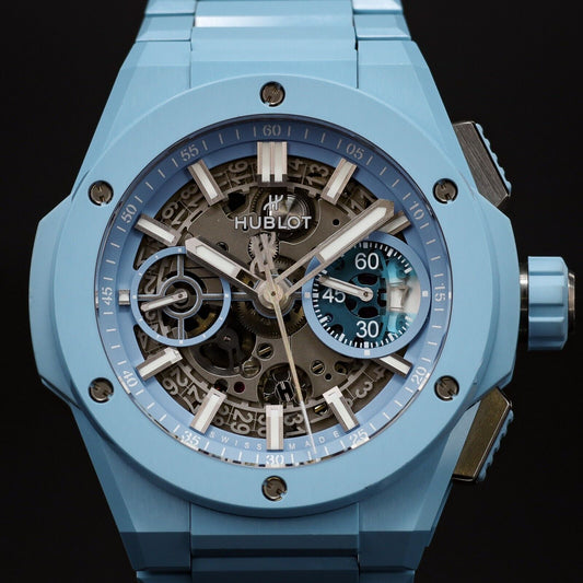 Hublot Big Bang Integrated Sky Blue Ceramic - 451.EX.5120.EX