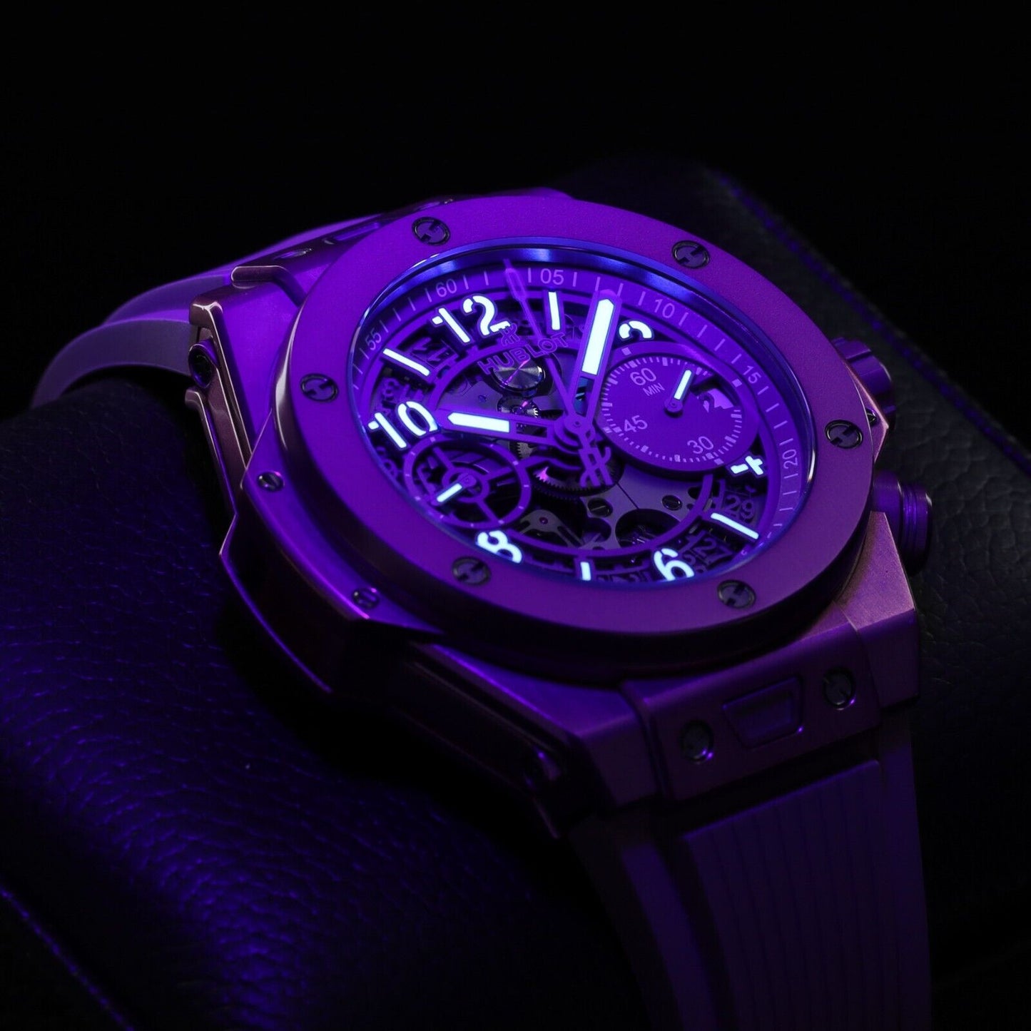 Hublot Big Bang Unico Summer Purple Aluminum MINT 441.UL.5820.NR