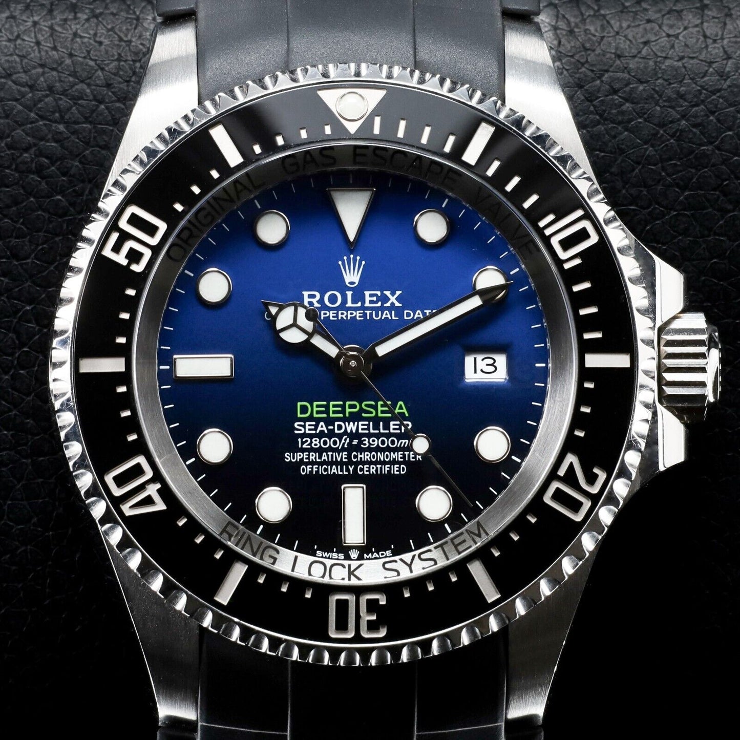 Rolex Sea-Dweller Mens Watch with Black Bezel-126660