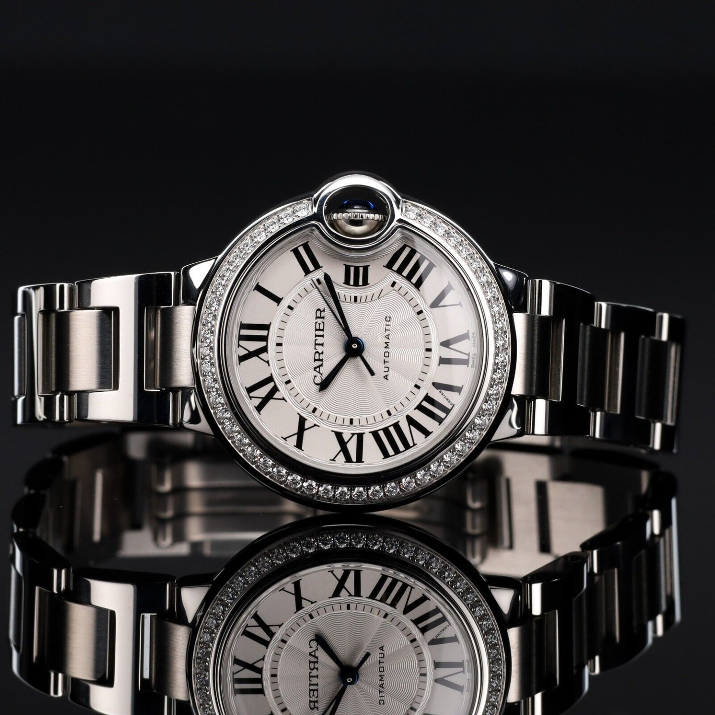 Cartier Ballon Bleu Silver Women's Watch - W4BB0023