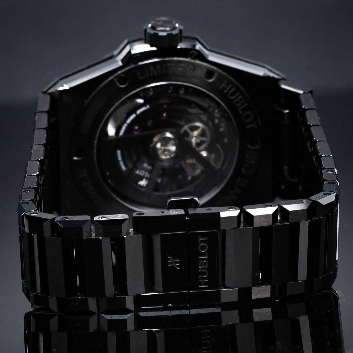 HUBLOT BIG BANG Integral Black Ceramic Skeletonized Dial  -456.CX.0140.CX