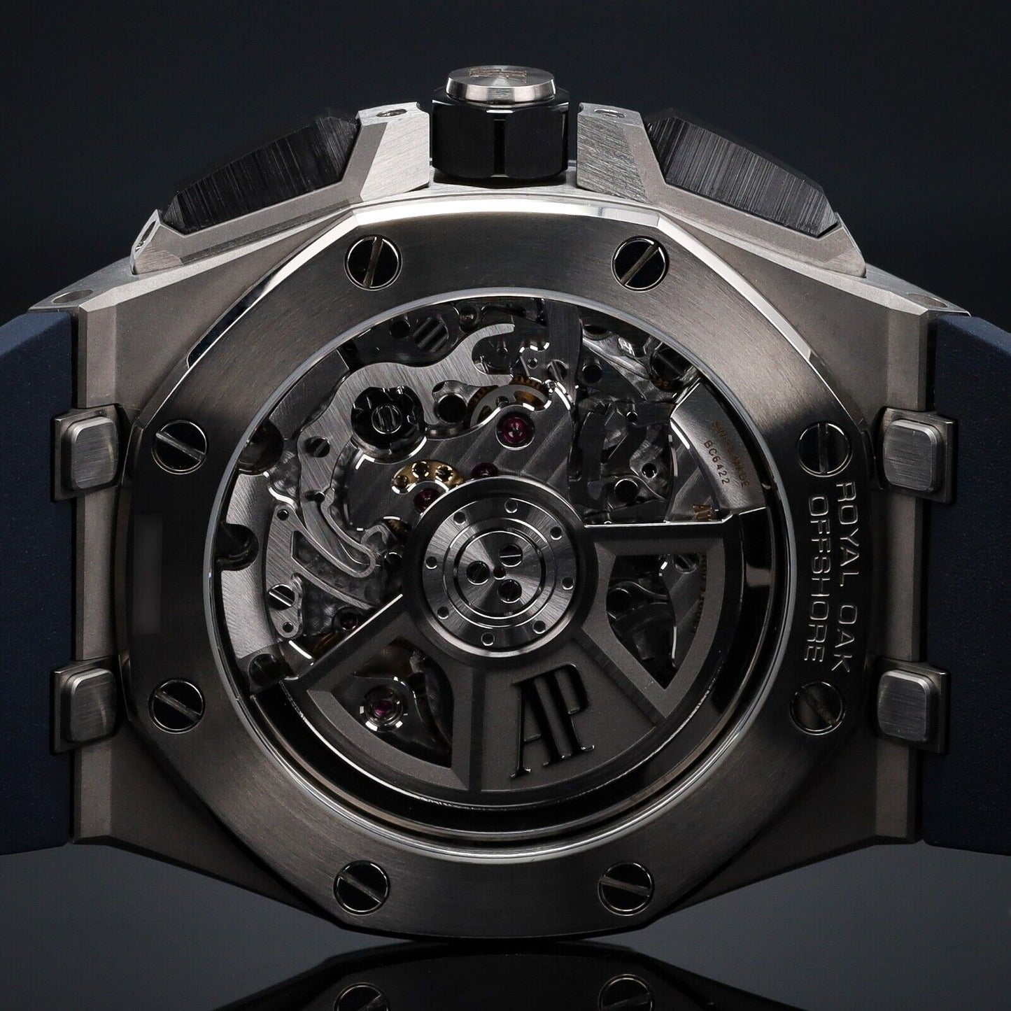 Audemars Piguet Royal Oak Offshore Blue Men's Watch - 26420TI.OO.A027CA.01