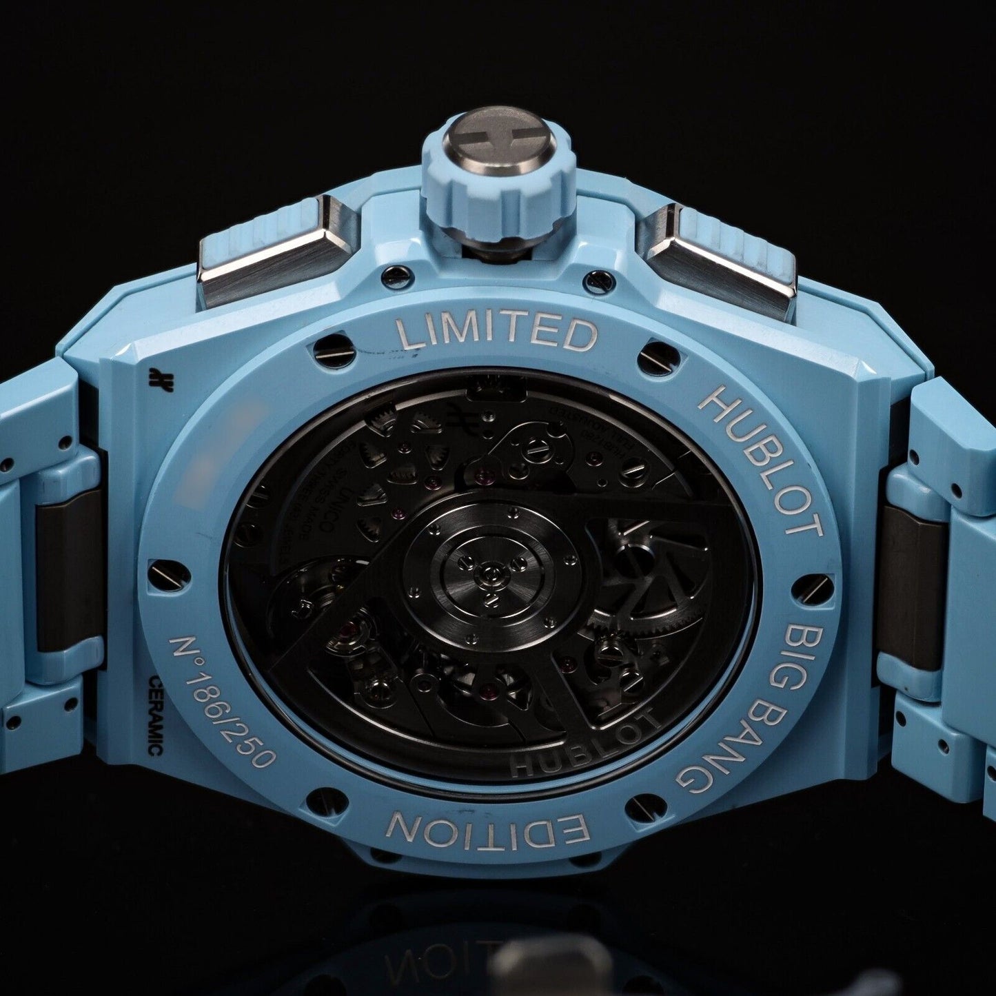 Hublot Big Bang Integrated Sky Blue Ceramic - 451.EX.5120.EX