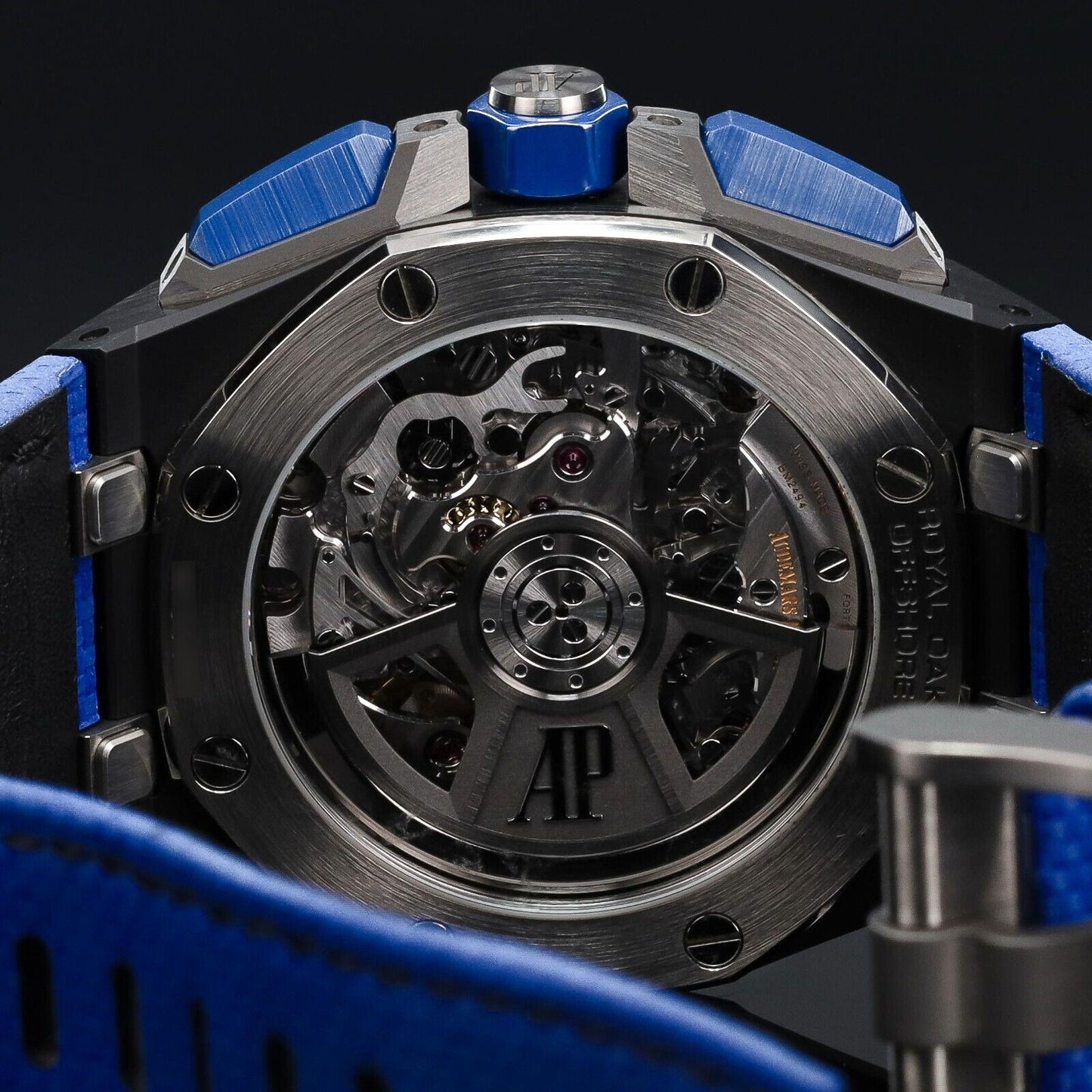 Audemars Piguet Royal Oak Offshore Blue Men's Watch - 26420CE.OO.A043VE.01