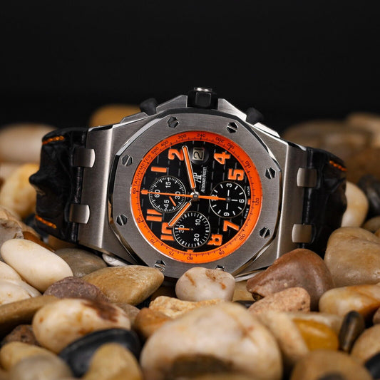 Audemars Piguet Royal Oak Offshore Black/Orange Men's Watch -26170ST.OO.D101CR.0