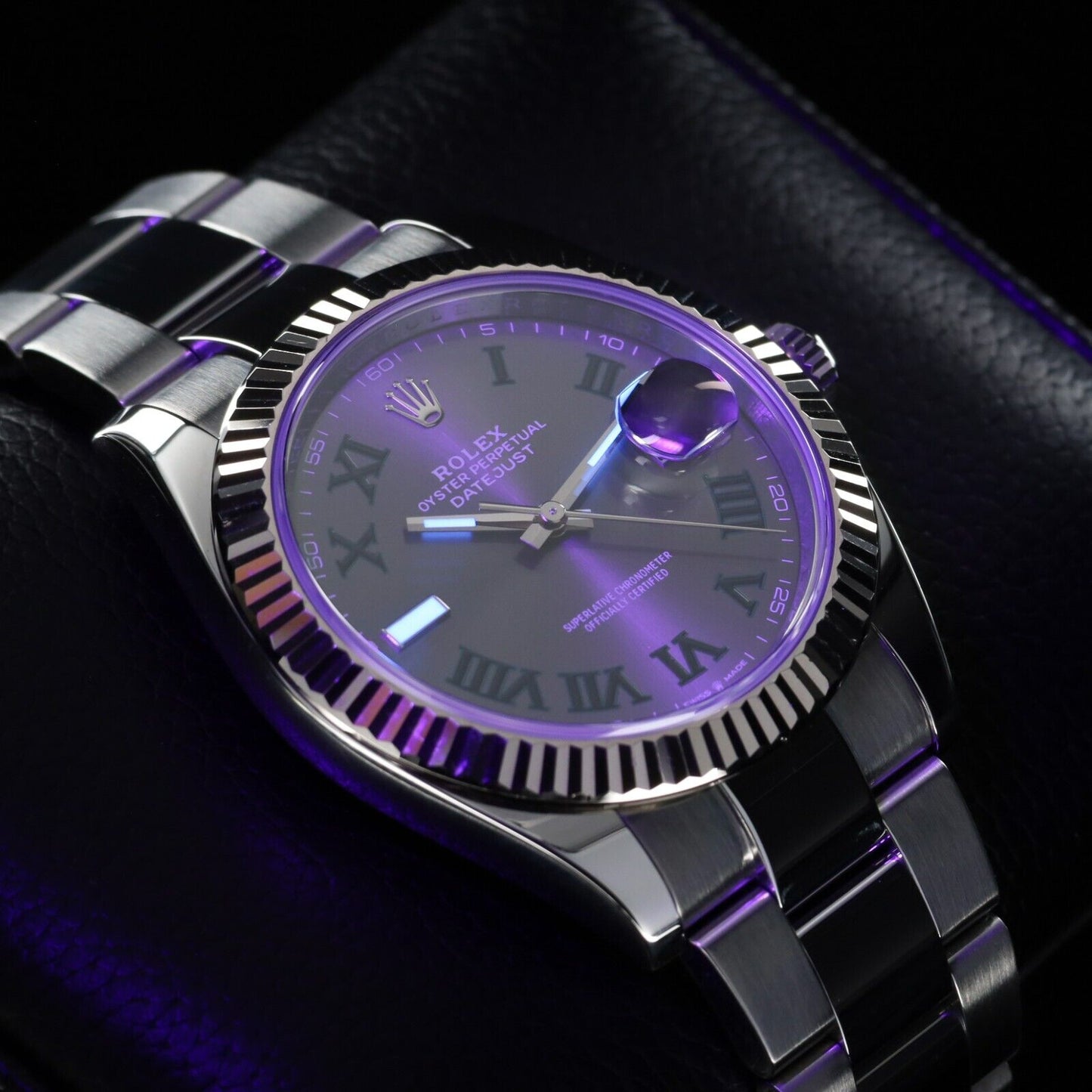 Rolex Datejust Silver Oyster Bracelet-126334