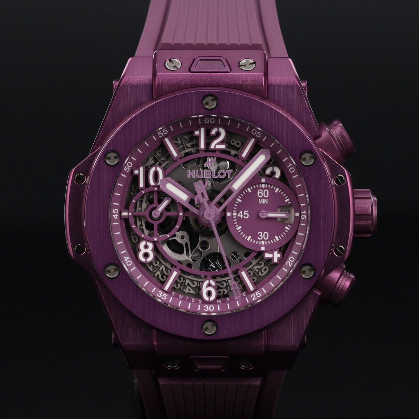 Hublot Big Bang Unico Summer Purple Aluminum MINT 441.UL.5820.NR