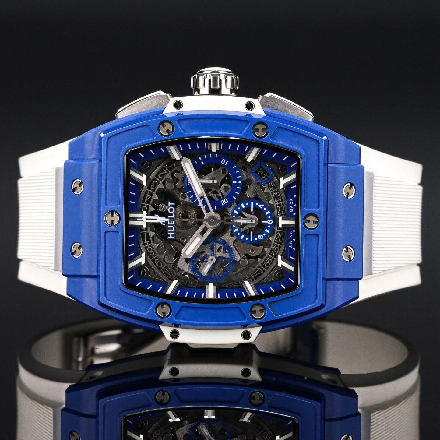 Hublot Big Bang Blue Skeletonized Men's Watch - 641.EX.5129.LR