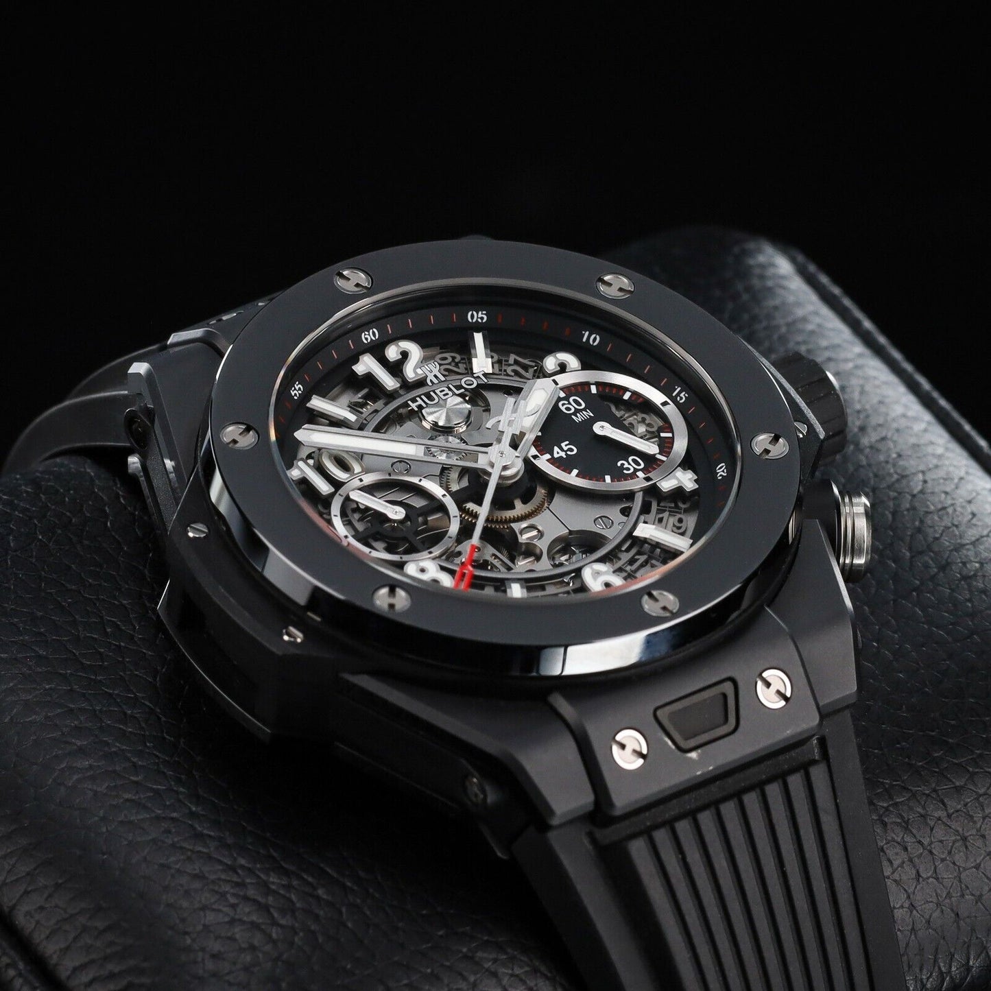 Hublot Big Bang Unico 42mm Ceramic Men's Matte Black Watch - 441.CI.1170.RX