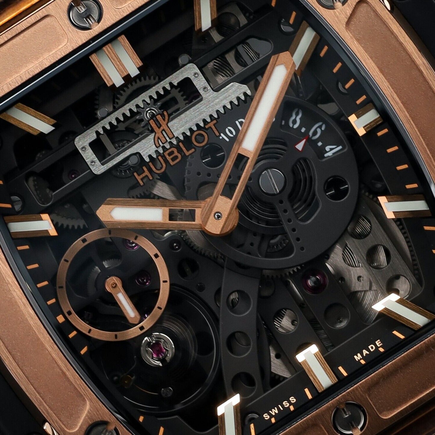 Hublot Spirit of Big Bang Men's Rose Gold Watch - 614.OX.1180.RX