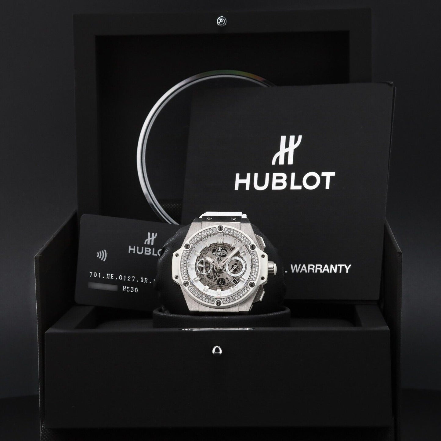 Hublot King Power Skeleton Men's Watch - 701.NE.0127.GR