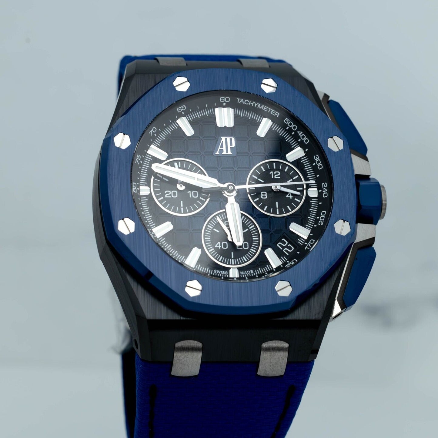 Audemars Piguet Royal Oak Offshore Chronograph Ceramic Blue 26420CE.OO.A043VE.01