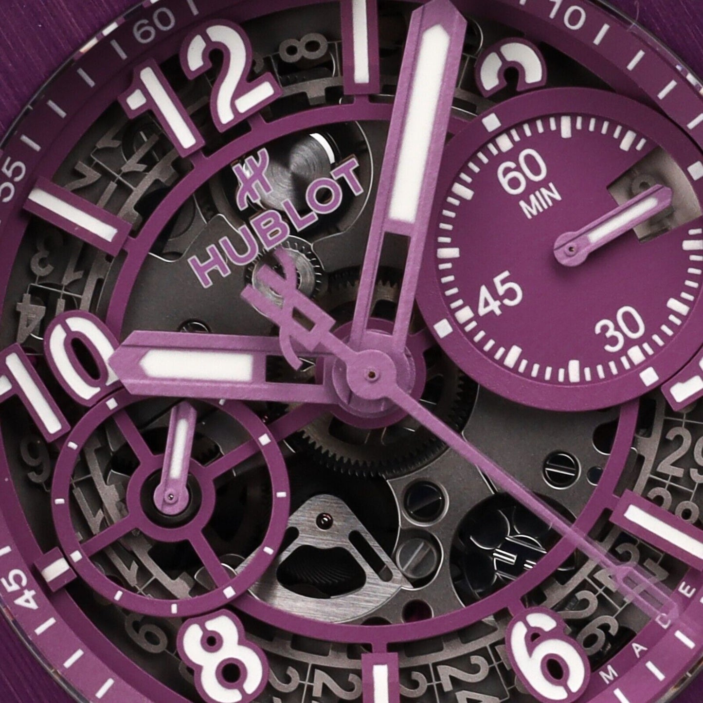 Hublot Big Bang Unico Summer Purple Aluminum MINT 441.UL.5820.NR