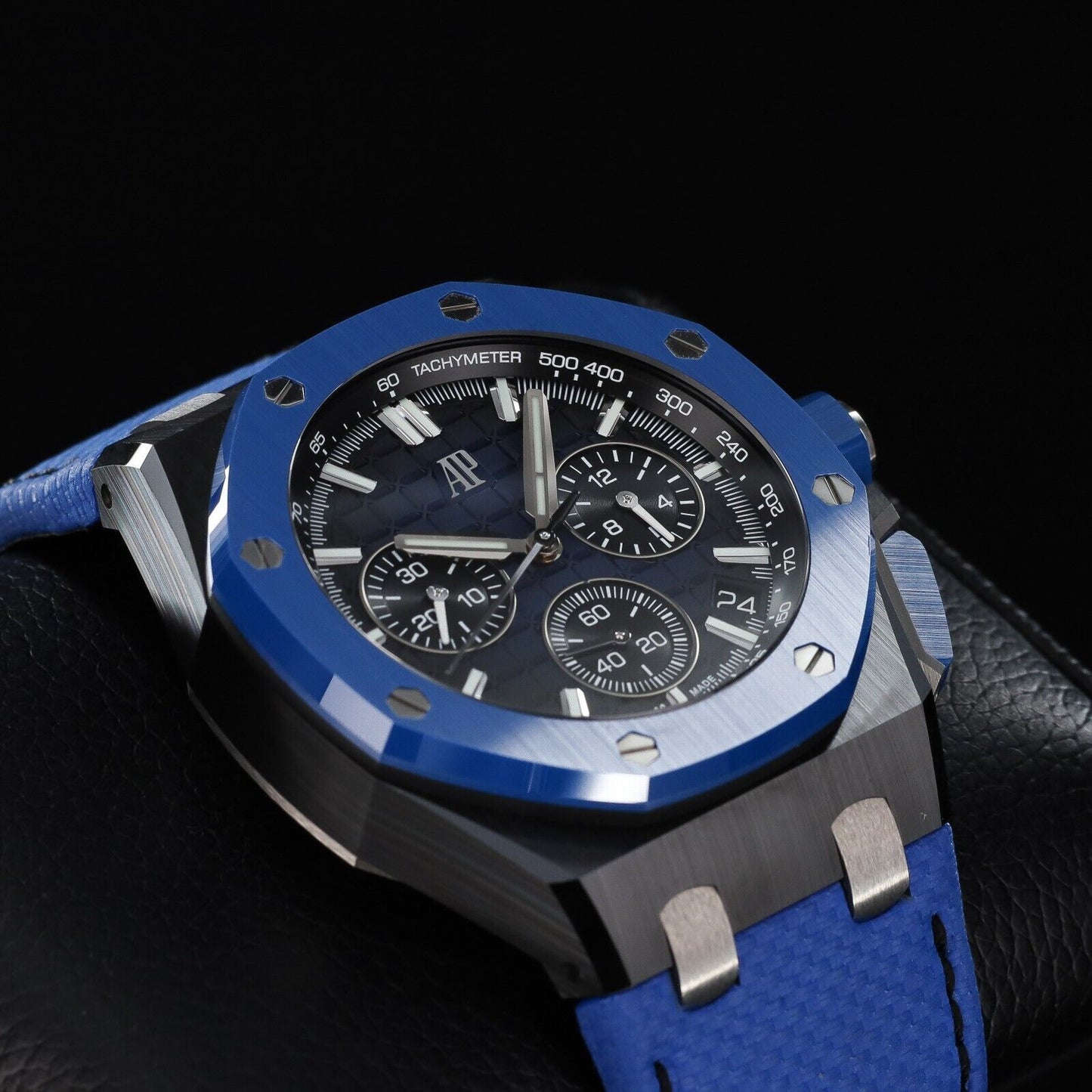 Audemars Piguet Royal Oak Offshore Blue Men's Watch - 26420CE.OO.A043VE.01