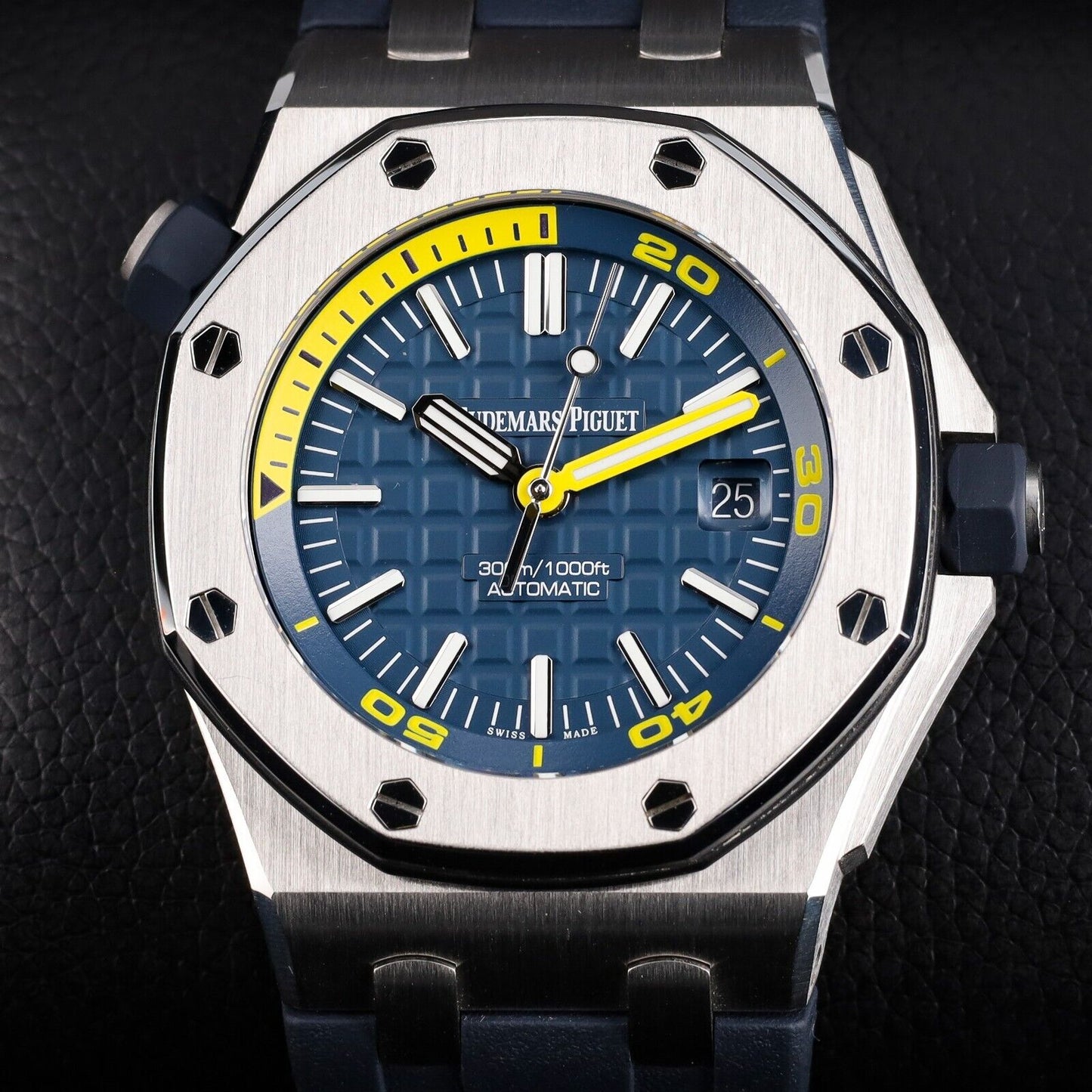 Audemars Piguet Royal Oak Offshore Blue Men's Watch -15710ST.OO.A027CA.01