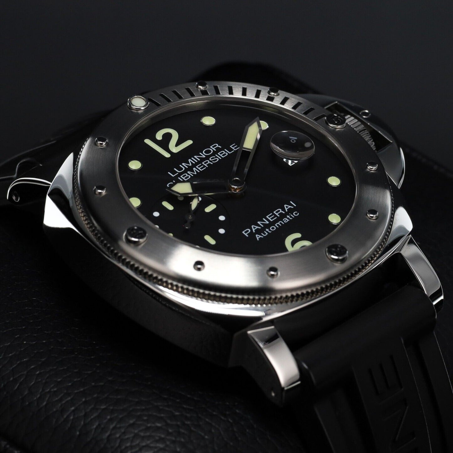 Panerai Luminor Submersible 44mm Men's Black Watch - PAM01024