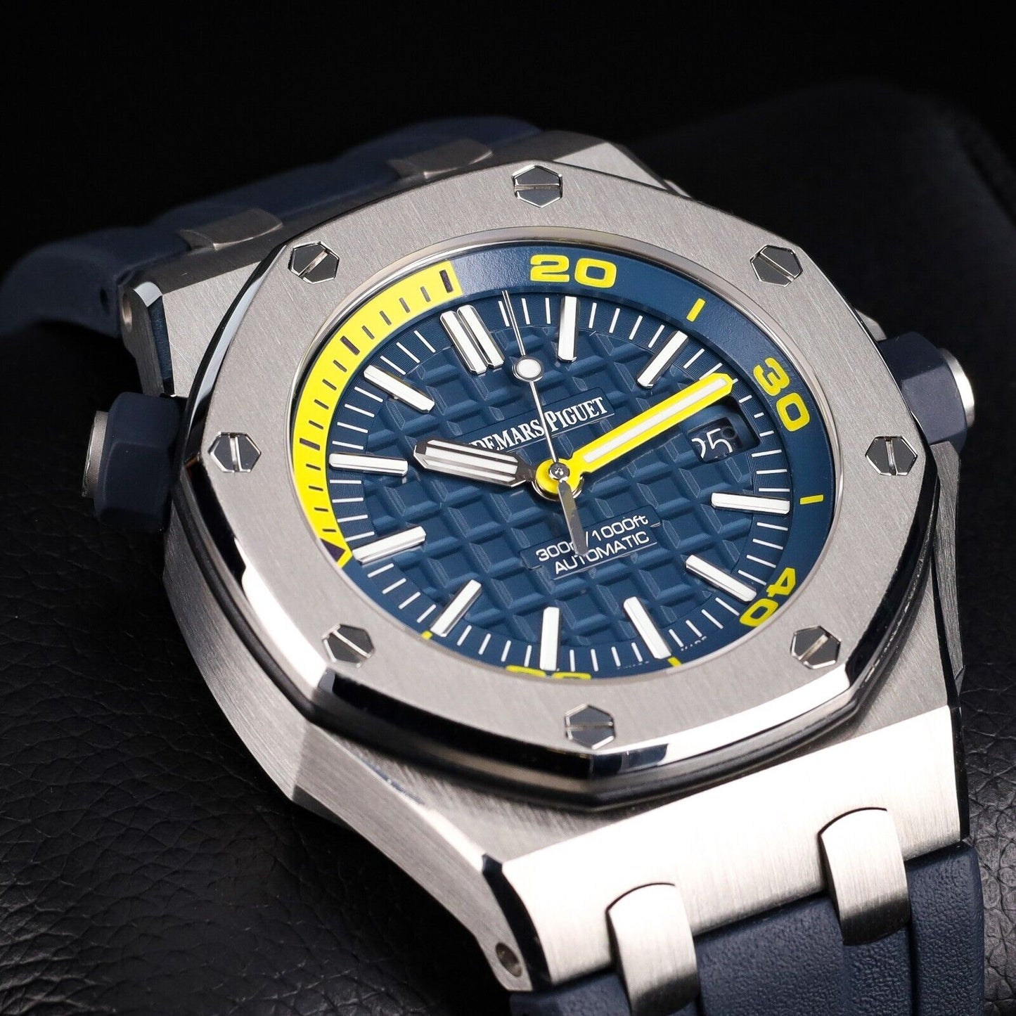 Audemars Piguet Royal Oak Offshore Blue Men's Watch -15710ST.OO.A027CA.01