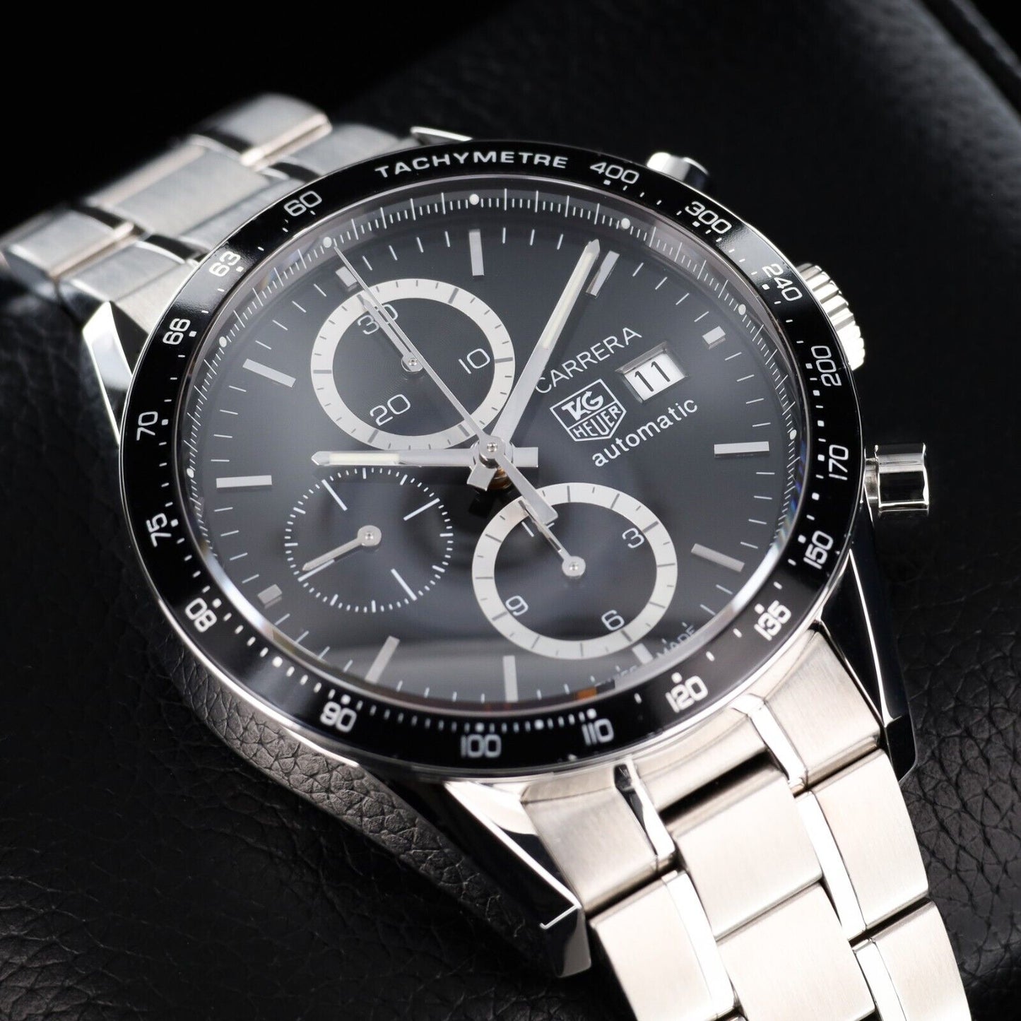 TAG Heuer Carrera Men's Black Watch - CV2010