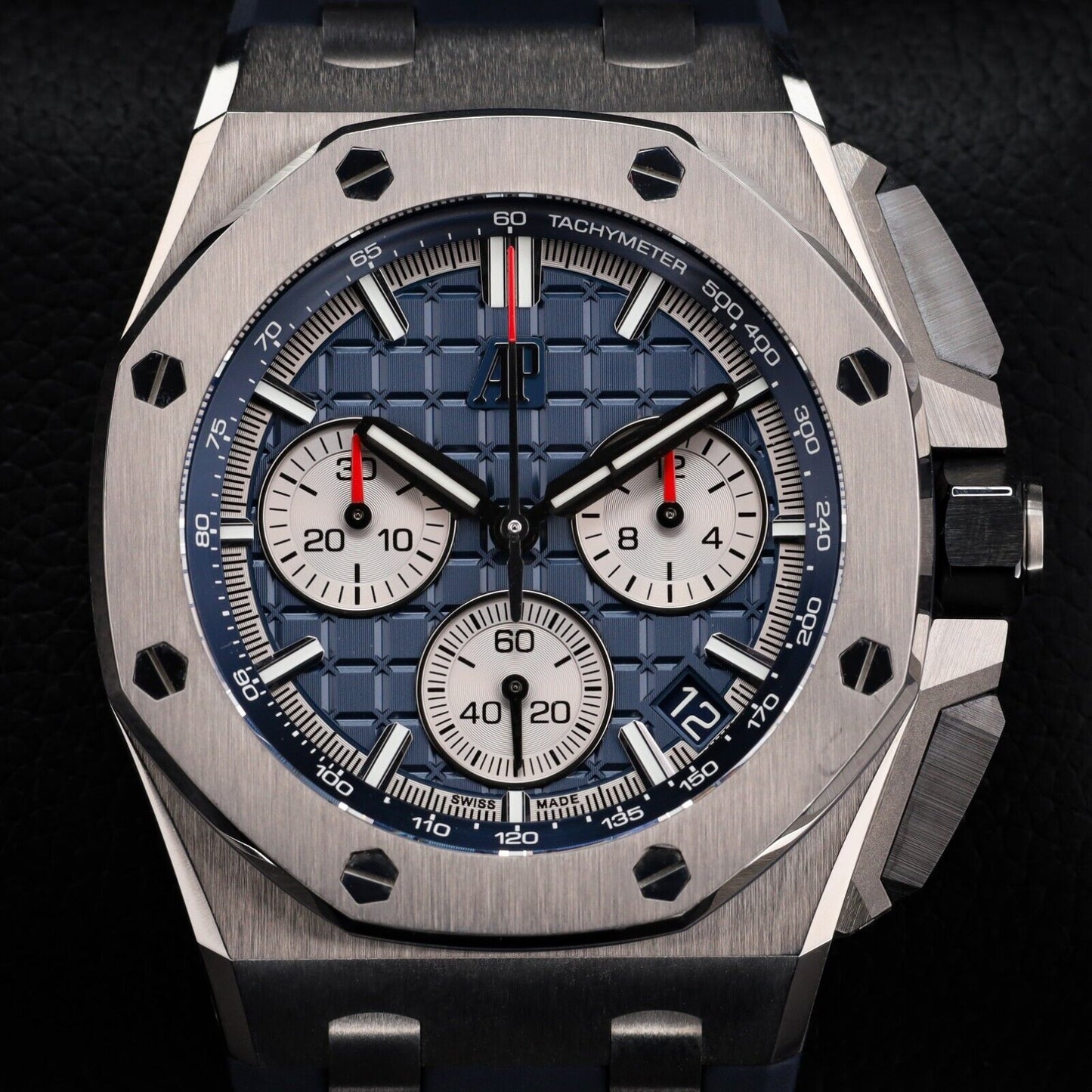 Audemars Piguet Royal Oak Offshore Blue Men's Watch - 26420TI.OO.A027CA.01