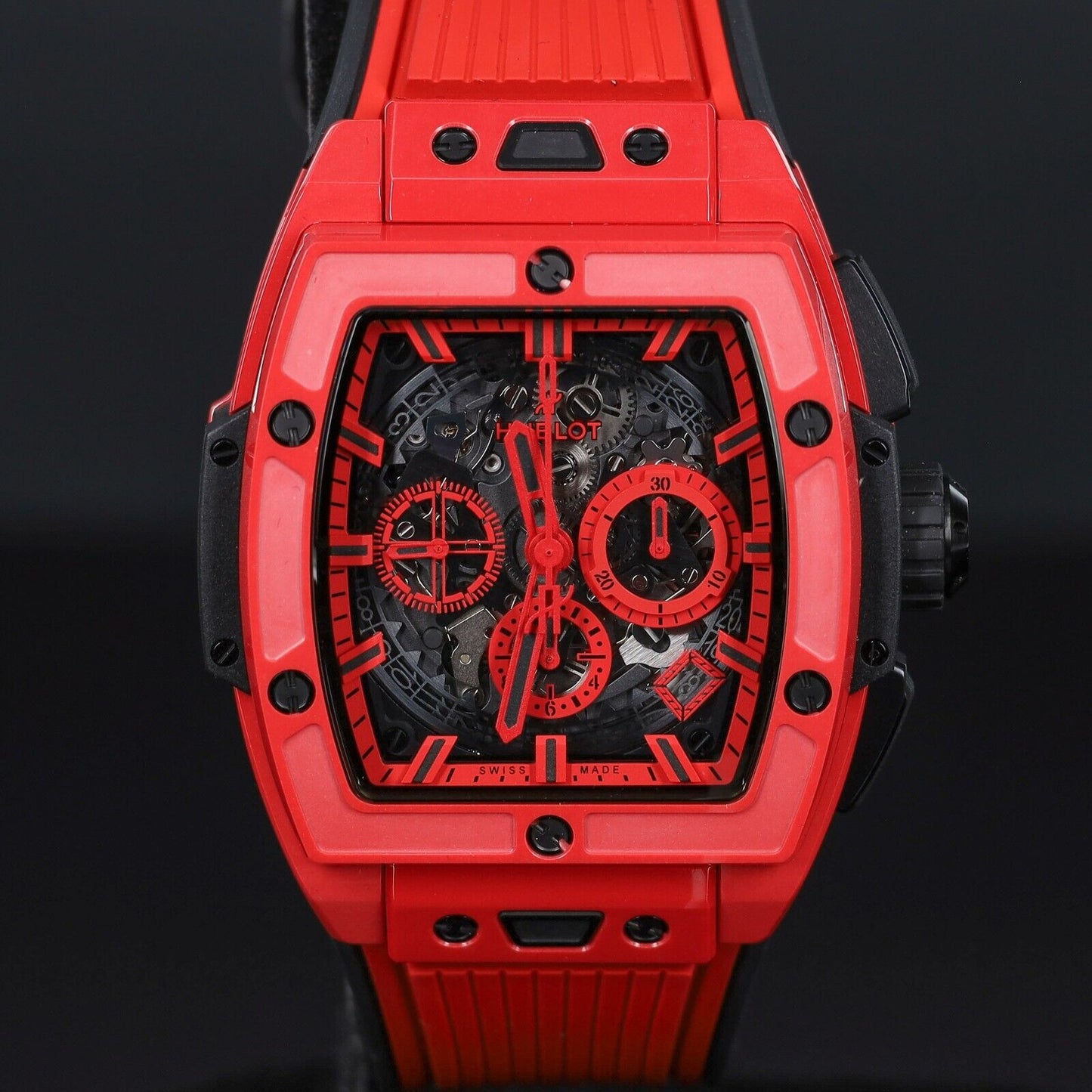 Hublot Spirit of Big Bang "Red Magic" 42mm Red Ceramic Skeleton- 642.CF.0113.RX