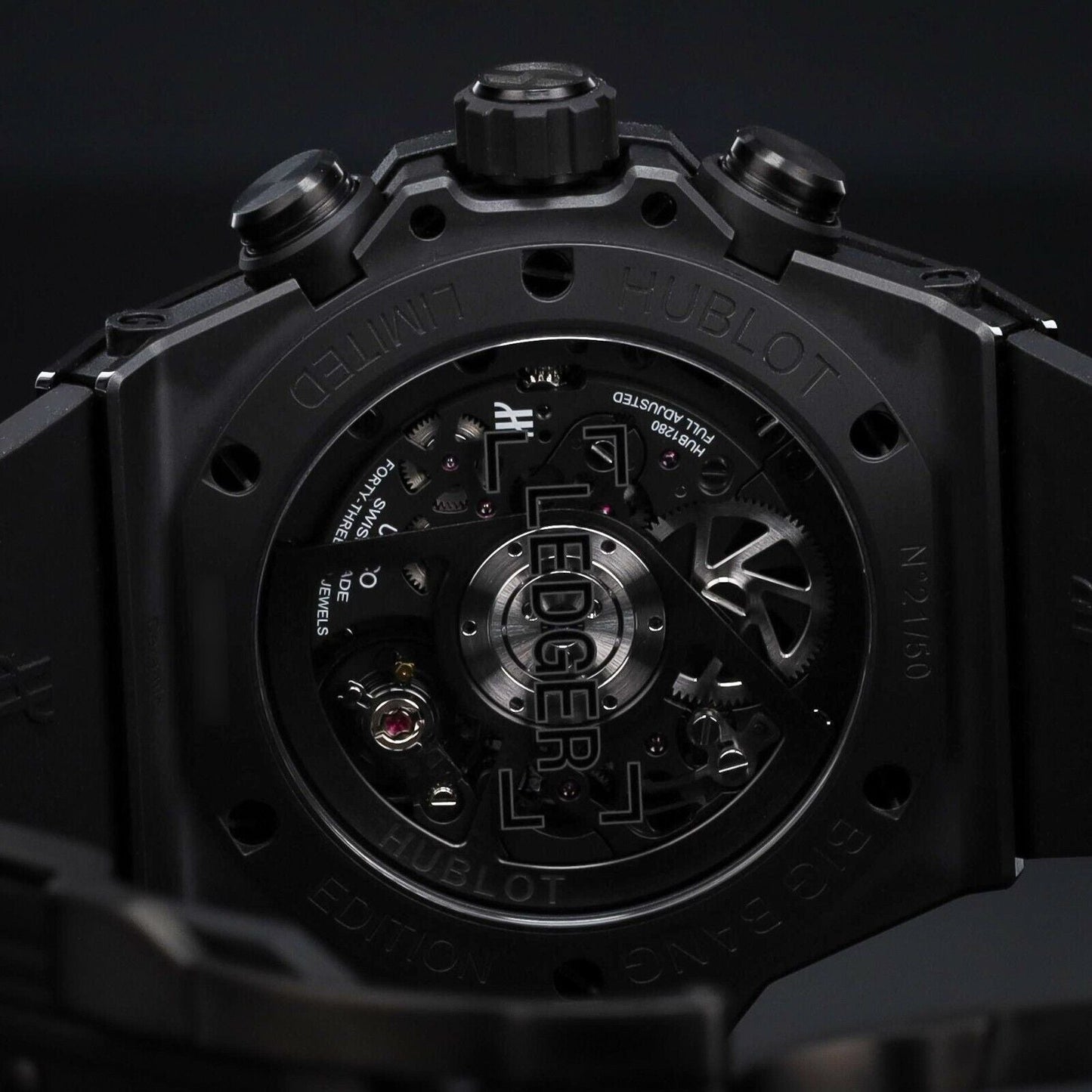 Hublot Big Bang Unico Ledger 42 Ceramic Skeletonized Dial- 441.COA.1140.RX.LDG22