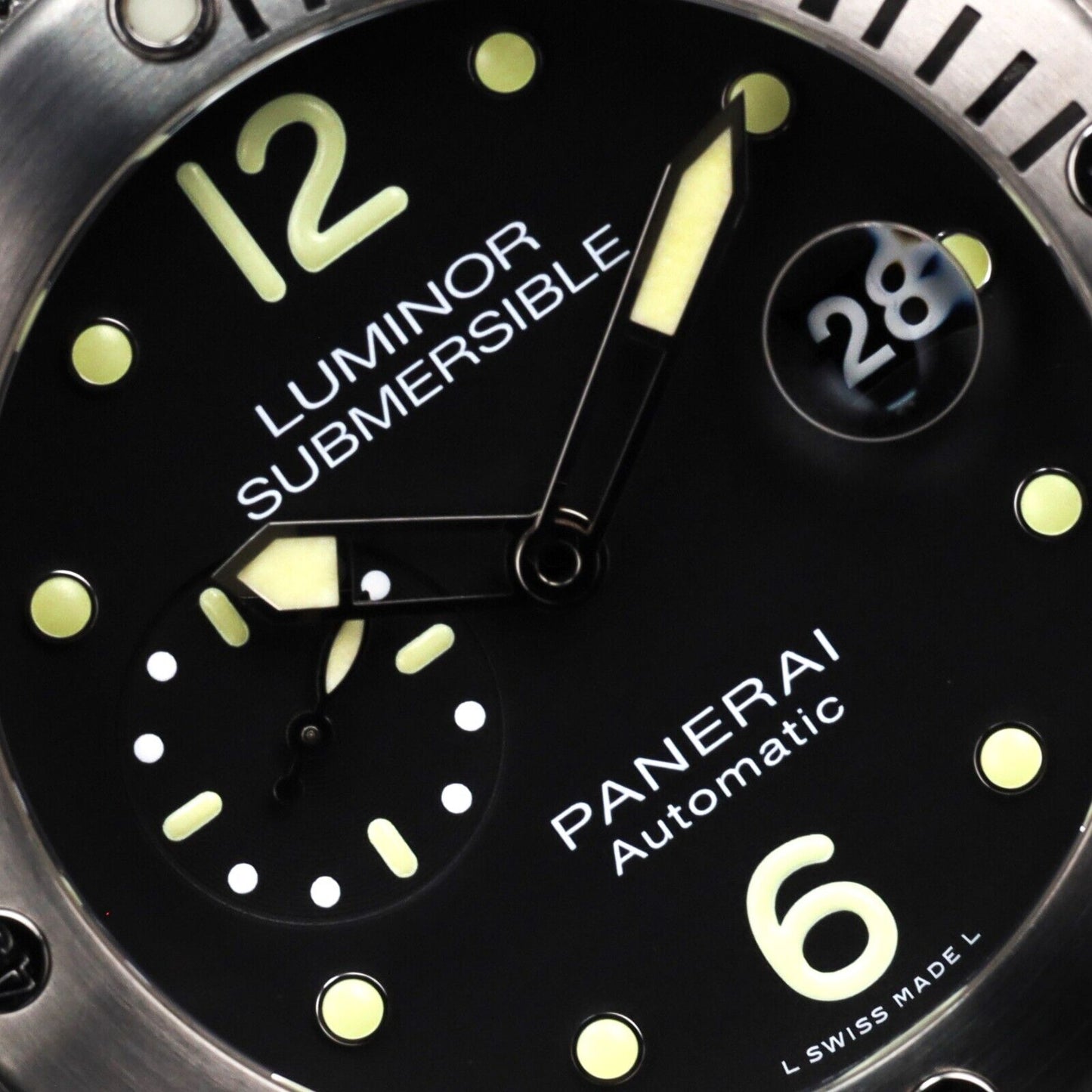 Panerai Luminor Submersible 44mm Men's Black Watch - PAM01024