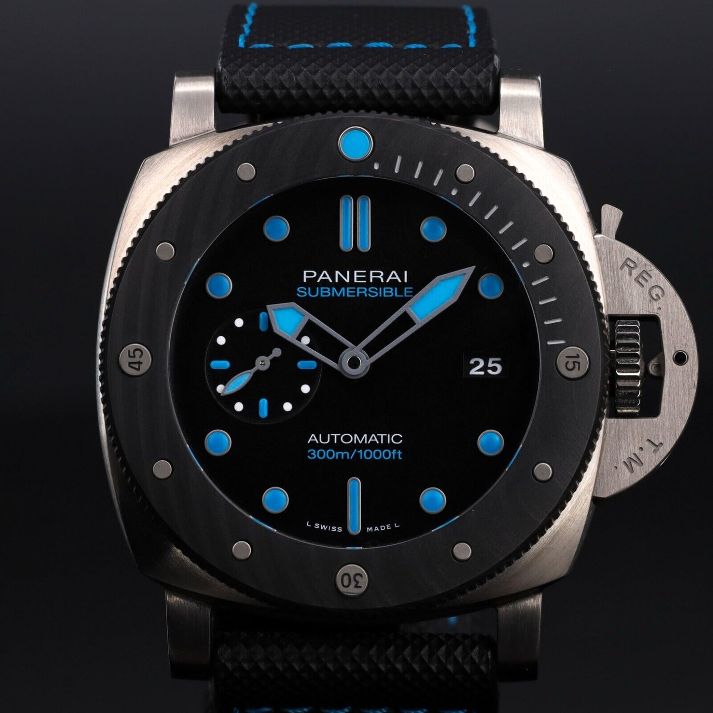 Panerai Submersible BMG-Tech Black Unisex Adult Watch - PAM799