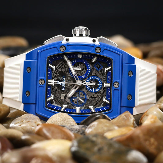 Hublot Big Bang Blue Skeletonized Men's Watch - 641.EX.5129.LR