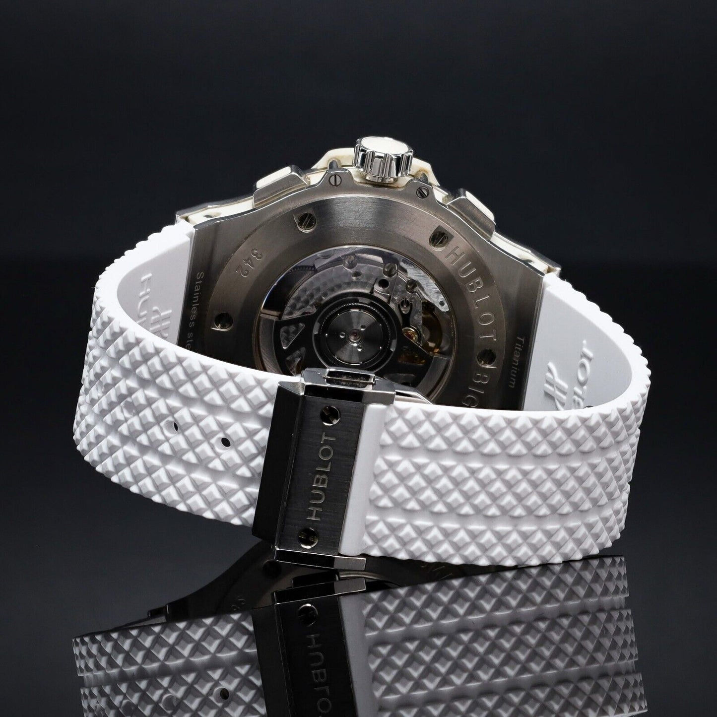 Hublot Big Bang 41mm Steel White Diamonds - 342.SE.230.RW.174